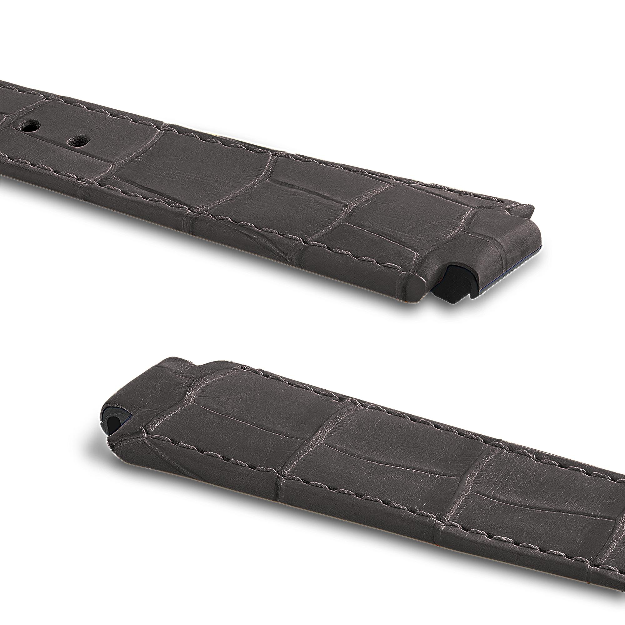 STRAP TAMBOUR ALLIGATOR GREY L/L - 2