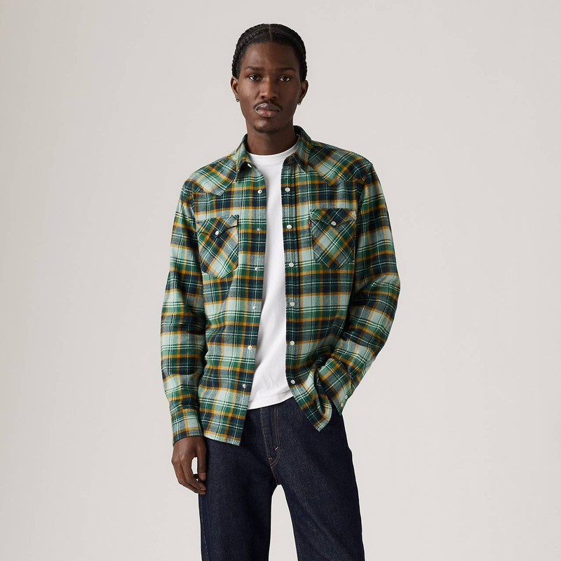 CLASSIC STANDARD FIT WESTERN SHIRT 2