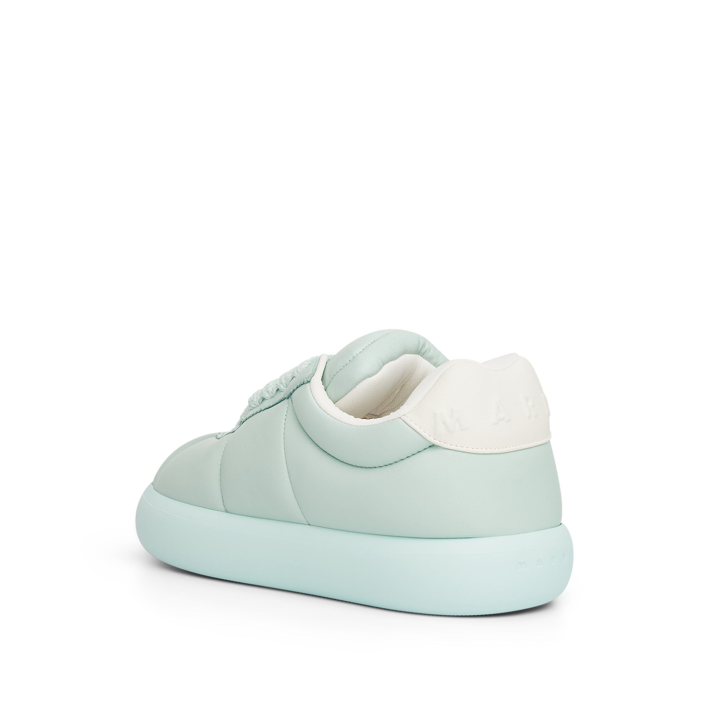 Marni Marni Padded Lace-Up Sneaker in Ice | marais | REVERSIBLE