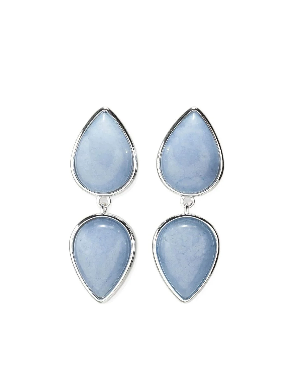 Electra teardrop stone earrings - 1