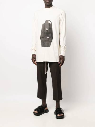 Rick Owens DRKSHDW photograph-print cotton T-Shirt outlook