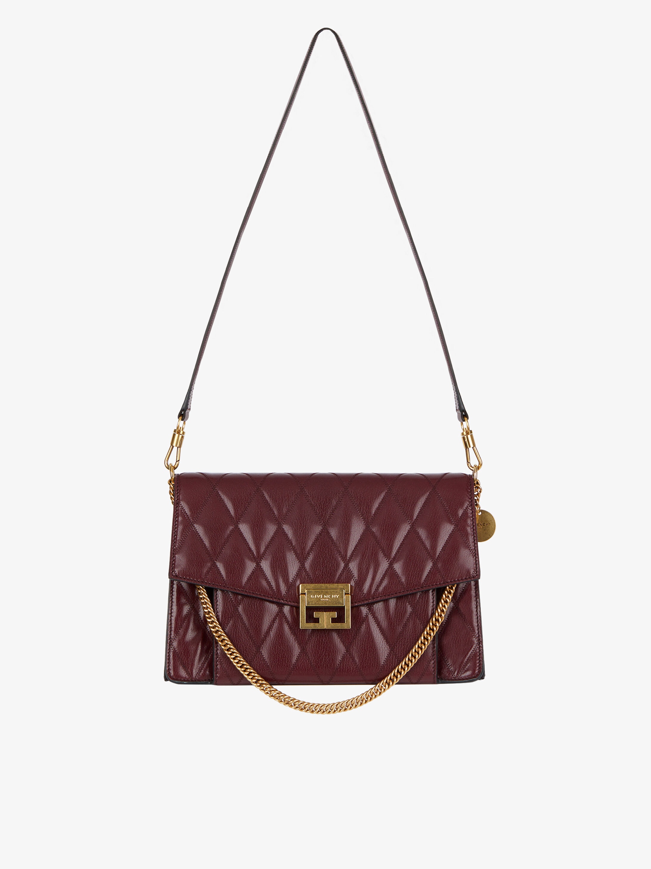 Medium GV3 bag in quilted leather - 1