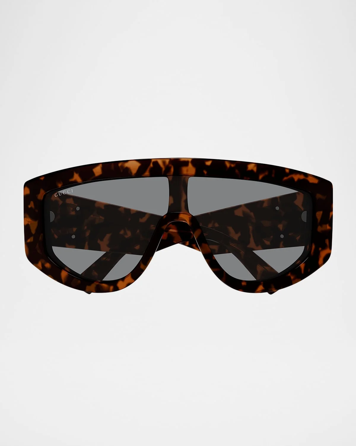 GG Extruded 99mm Acetate Shield Sunglasses - 1
