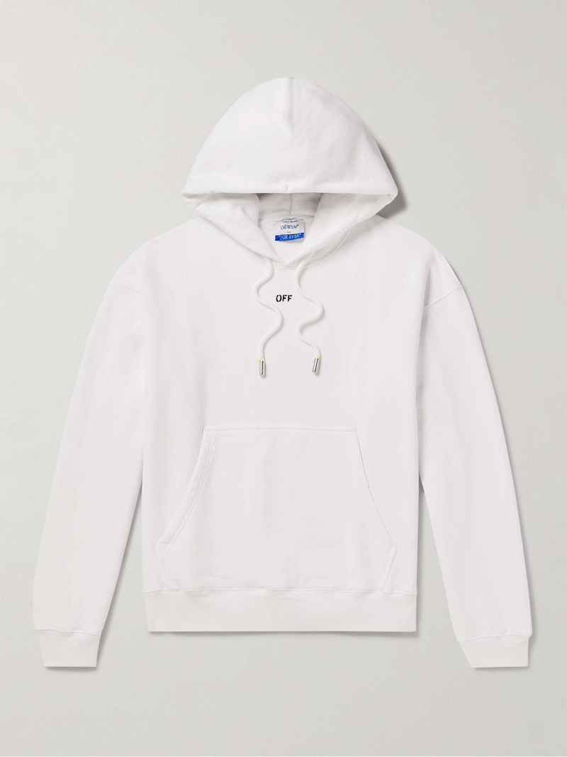 Skate Logo-Print Cotton-Jersey Hoodie 1