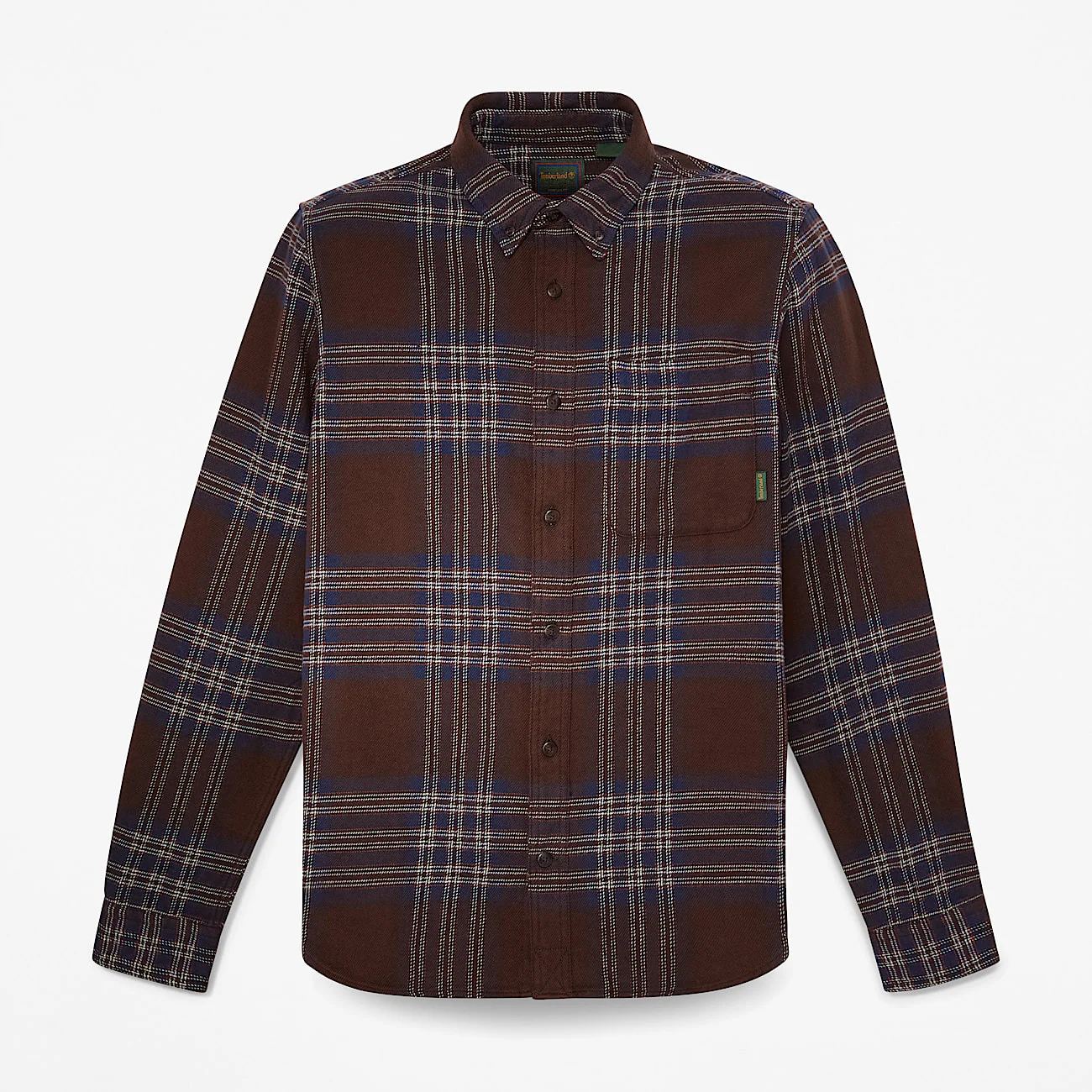 Indigo Check Regular Shirt - 1