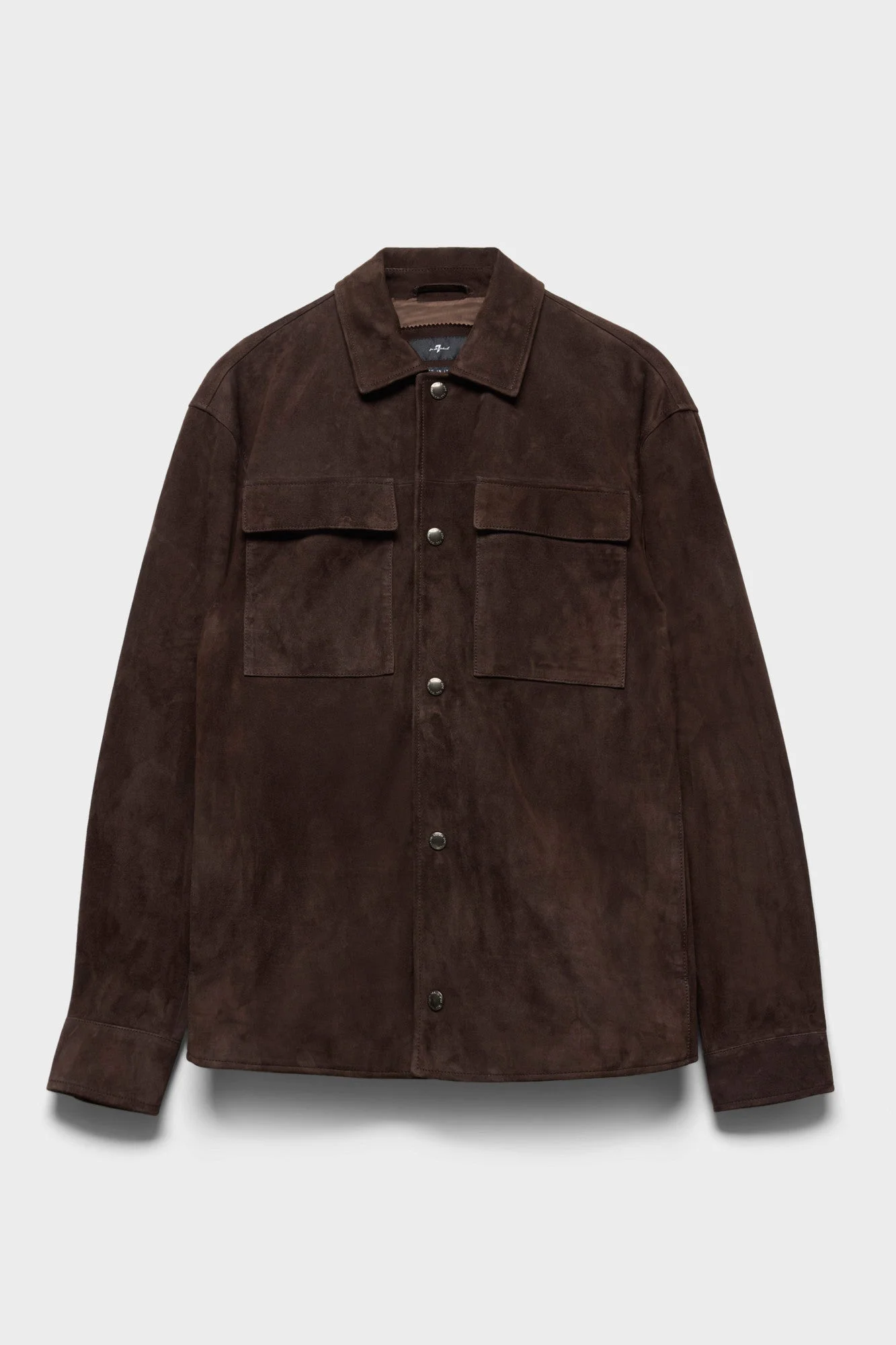 OVERSHIRT in Suede - 1