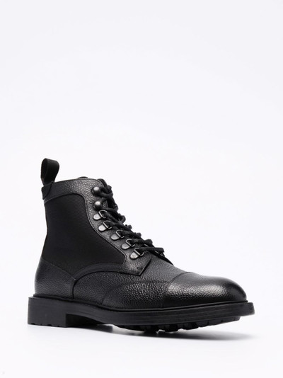 Canali lace-up ankle boots outlook