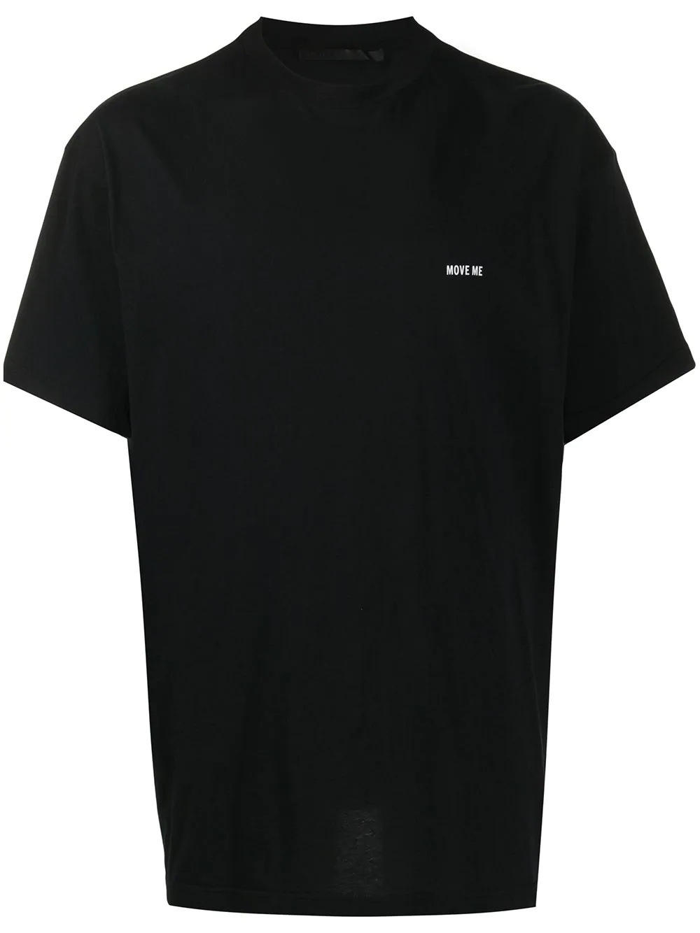 crew-neck cotton T-shirt - 1