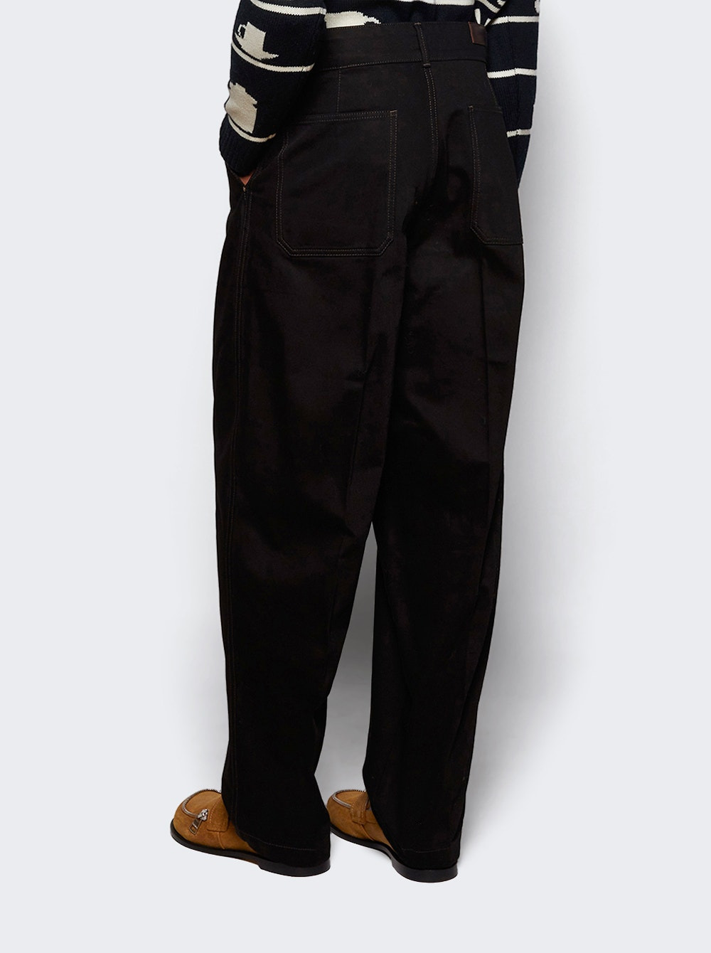 Maxi Barrel Workwear Pants Black - 4