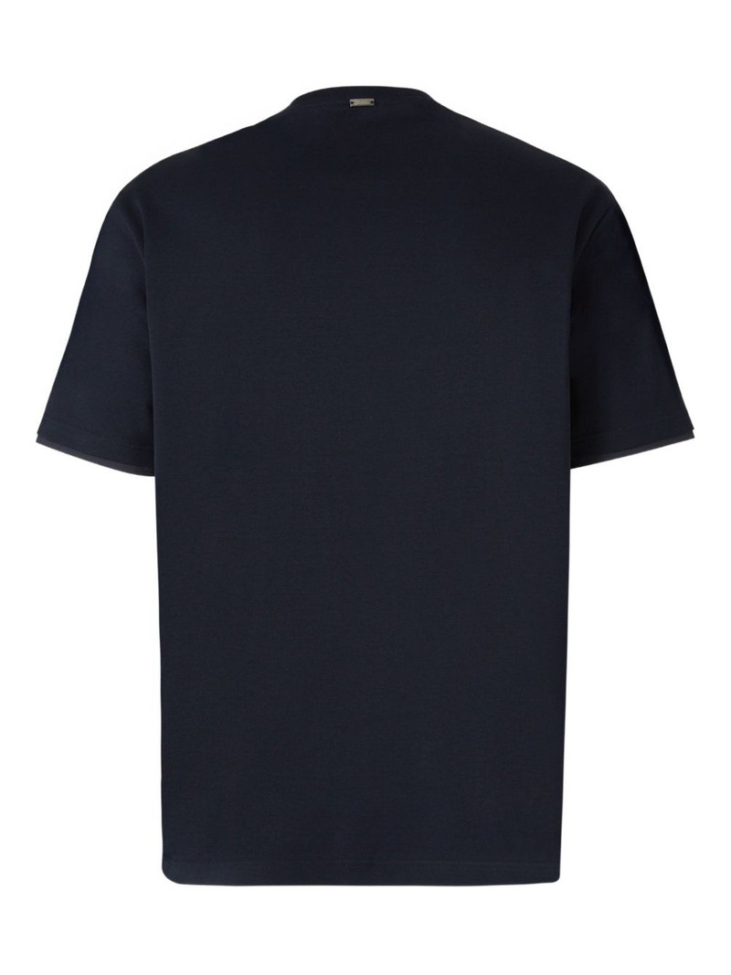 Herno round-neck short-sleeve T-shirt outlook
