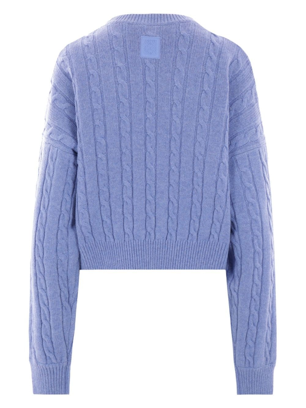 cable-knit jumper - 2