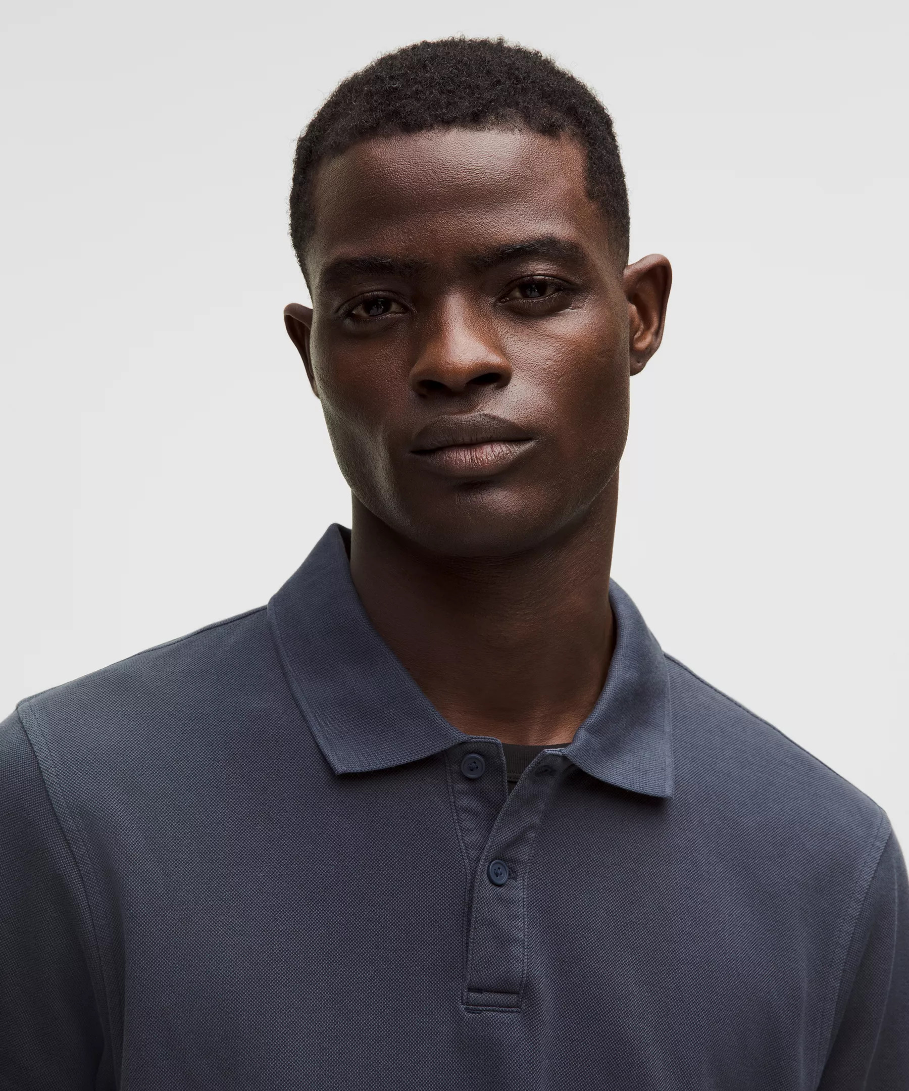 Cotton Pique Short-Sleeve Polo Shirt - 4