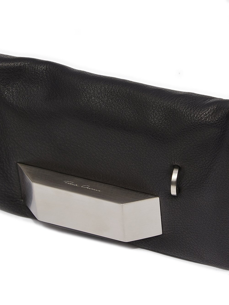 Black Small Beveled Envelope Bag 5