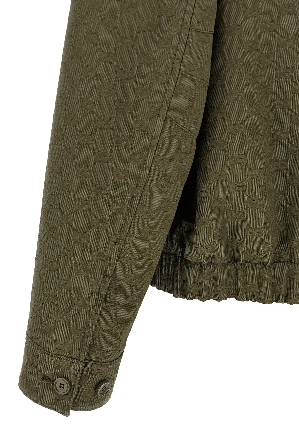 GG fabric bomber jacket - 4