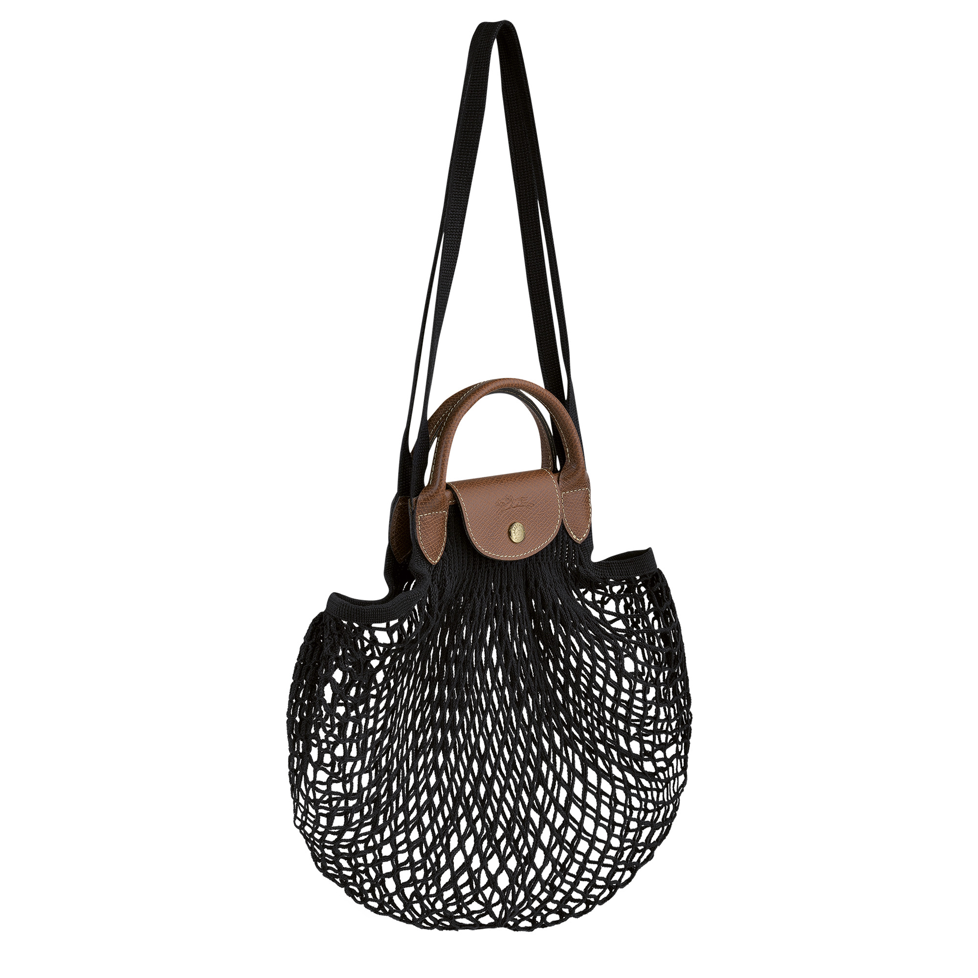 Le Pliage Filet L Mesh bag Black - Canvas - 3