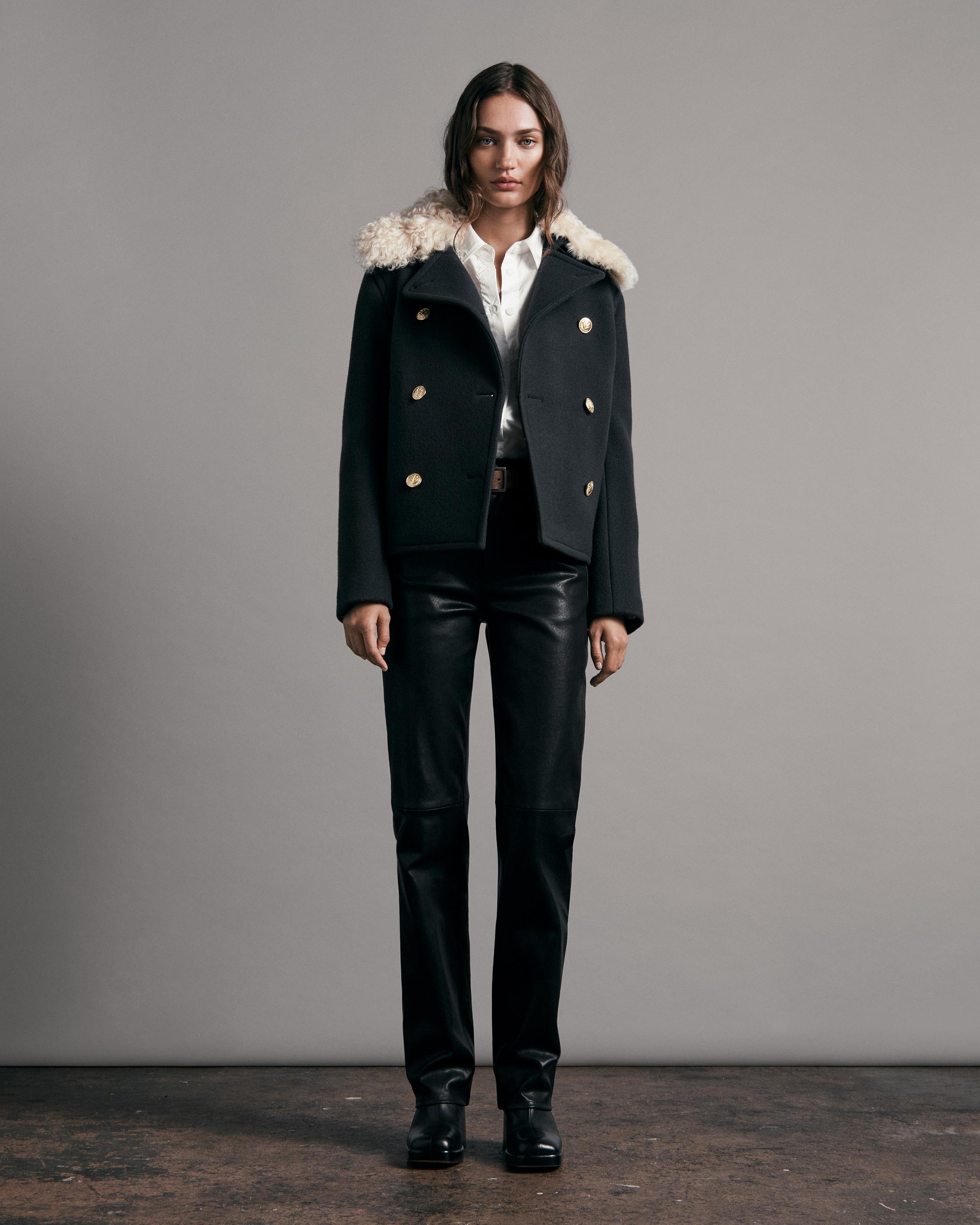 Alfie Wool Peacoat
Classic Fit Coat - 4