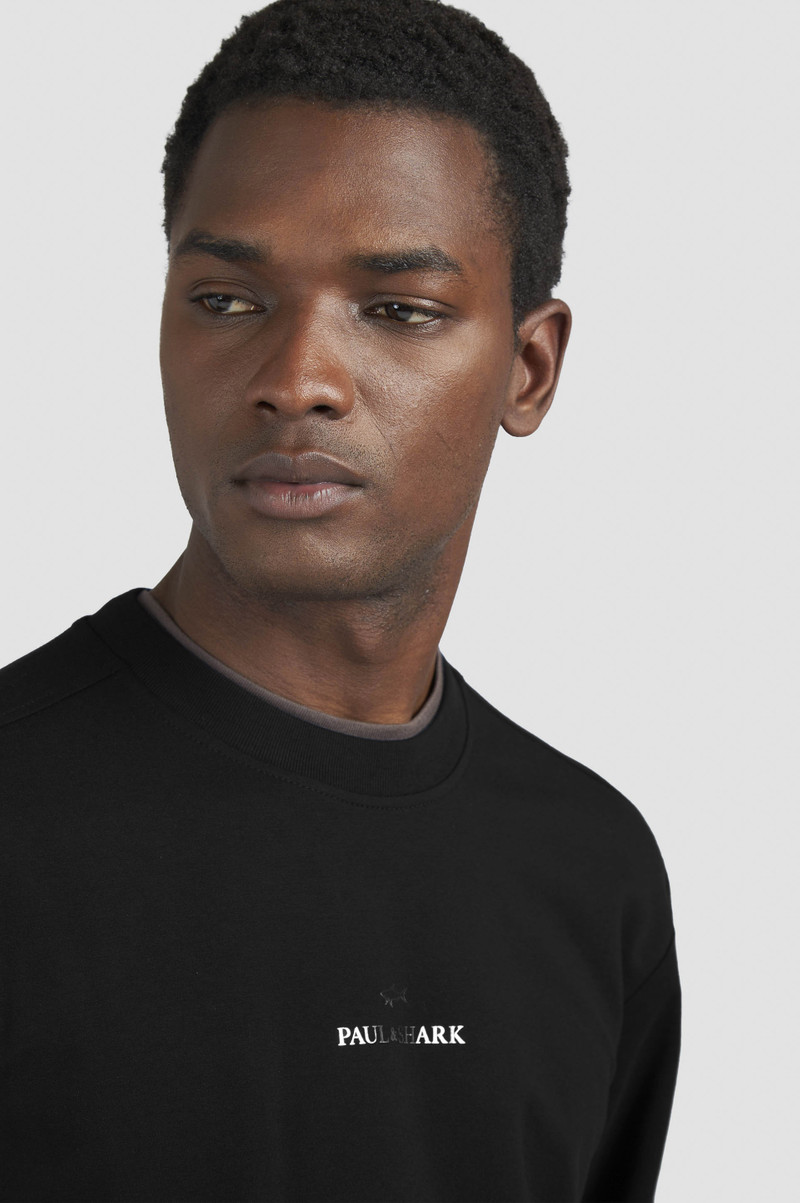 X-SOFT COTTON SWEATSHIRT WITH LOGO PRINT 4