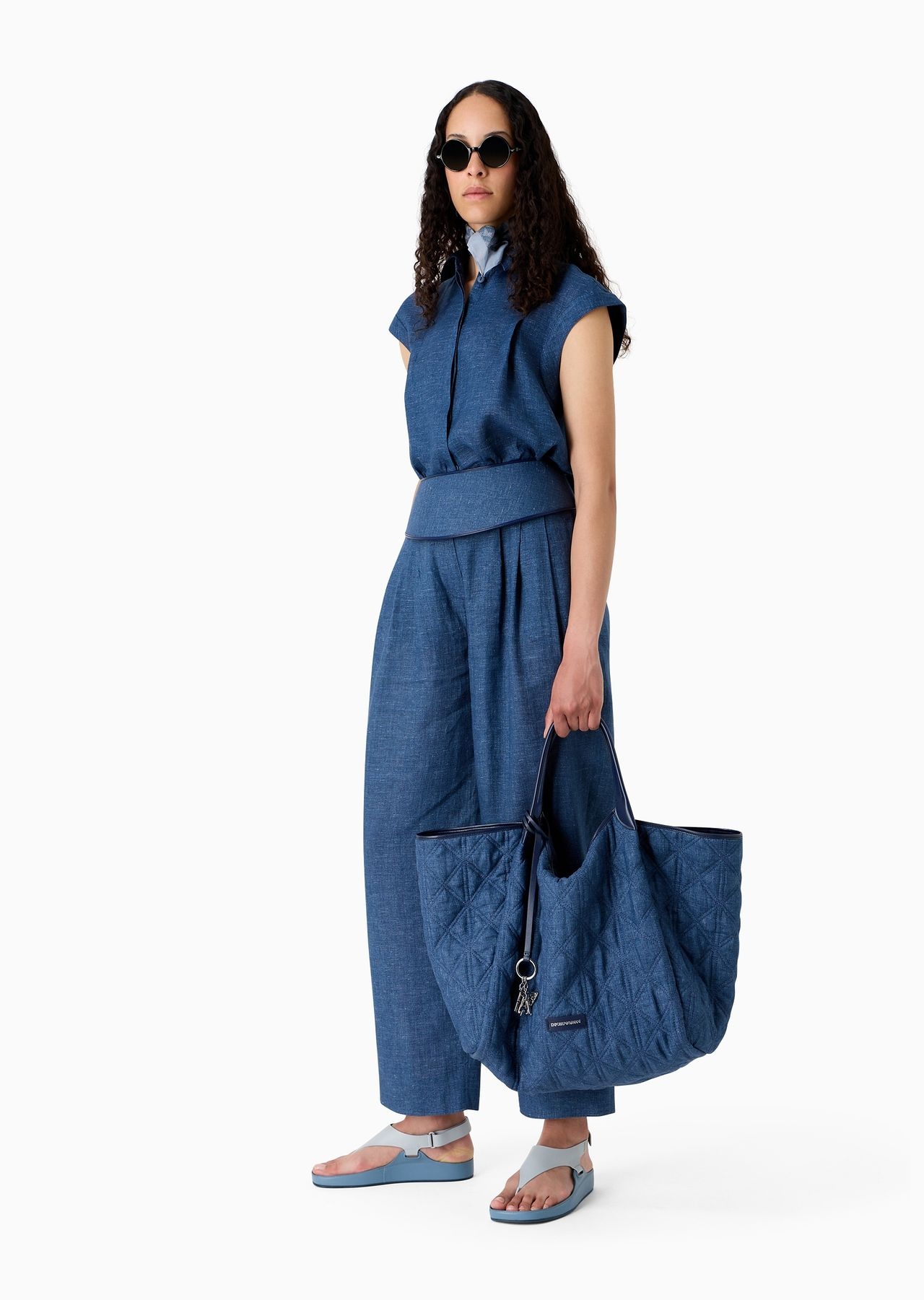 Icon short-sleeved shirt in washed linen - 4