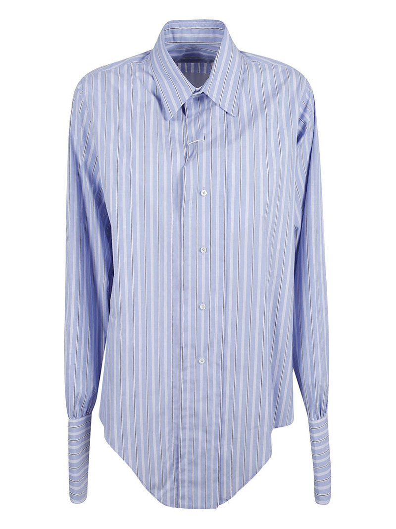 striped button-down shirt 1
