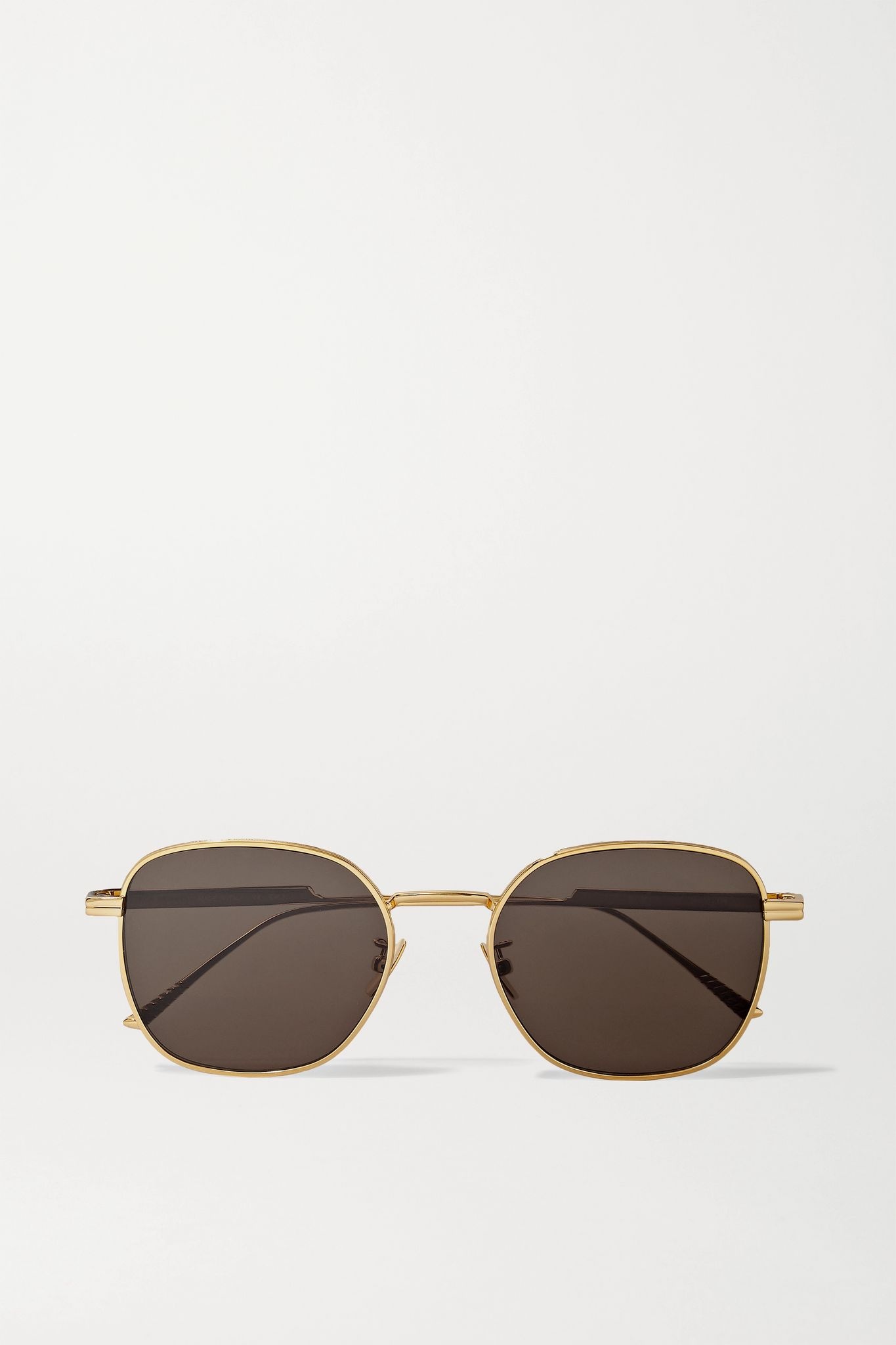 Light Ribbon square-frame gold-tone sunglasses  - 2