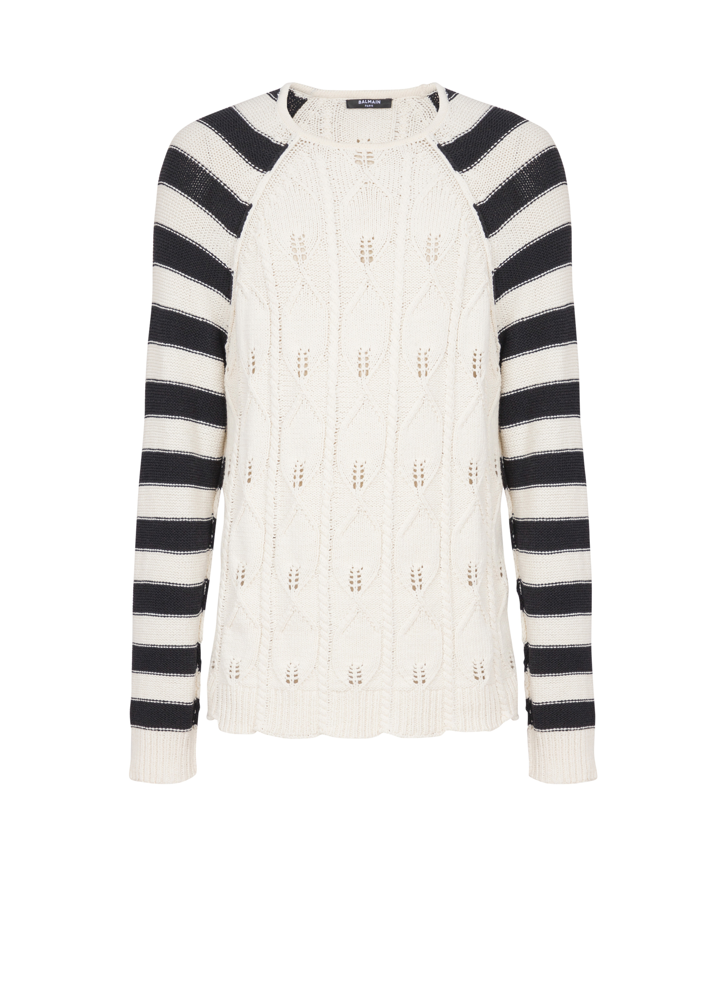 Cable knit jumper - 1