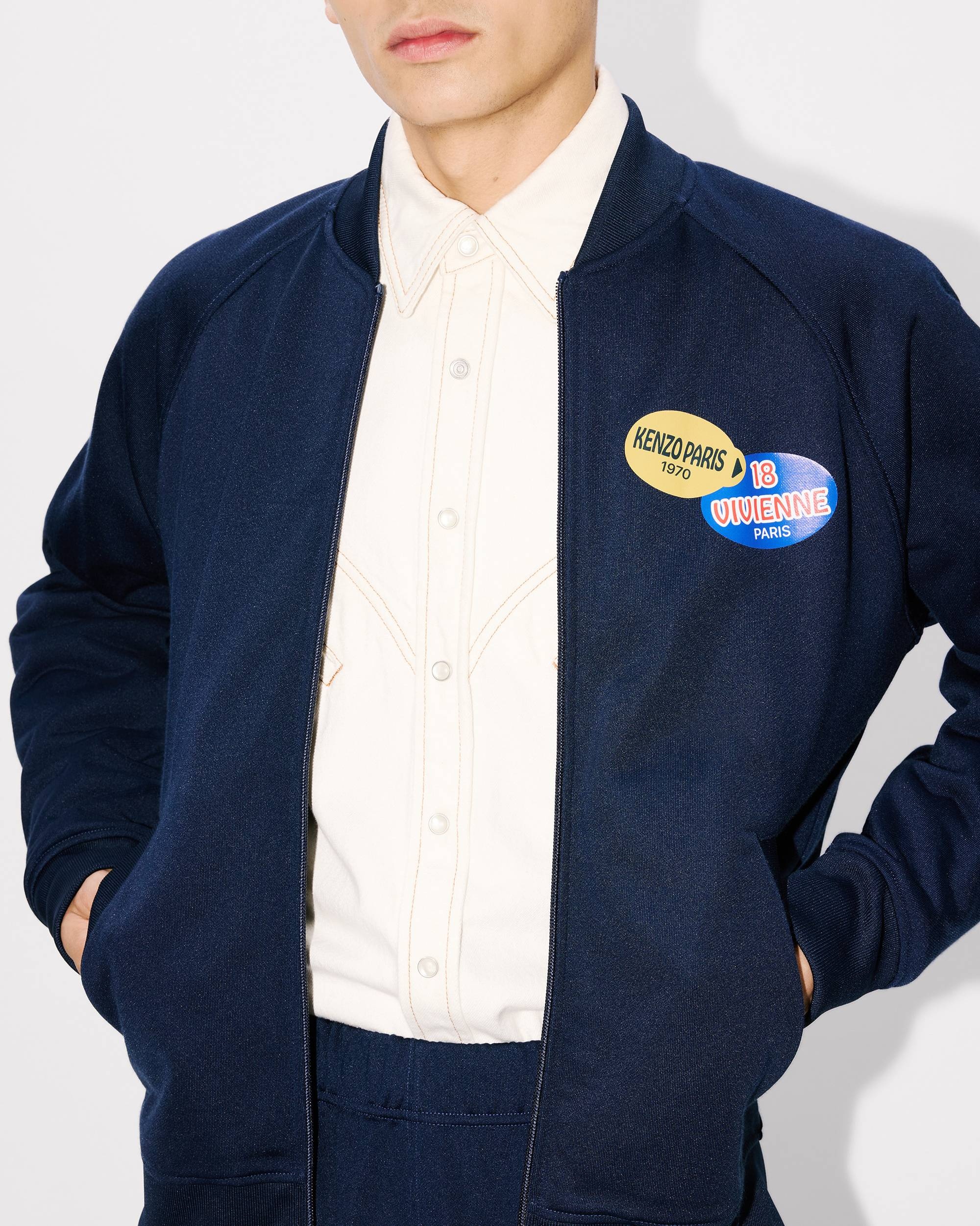 'KENZO Fruit Stickers' track jacket - 7