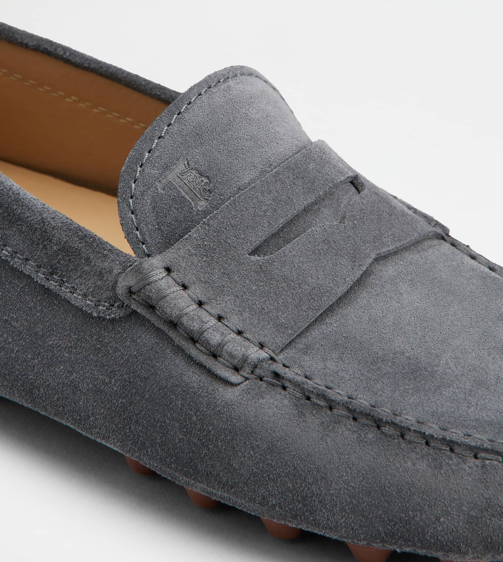 TOD'S GOMMINO BUBBLE IN SUEDE - GREY - 6