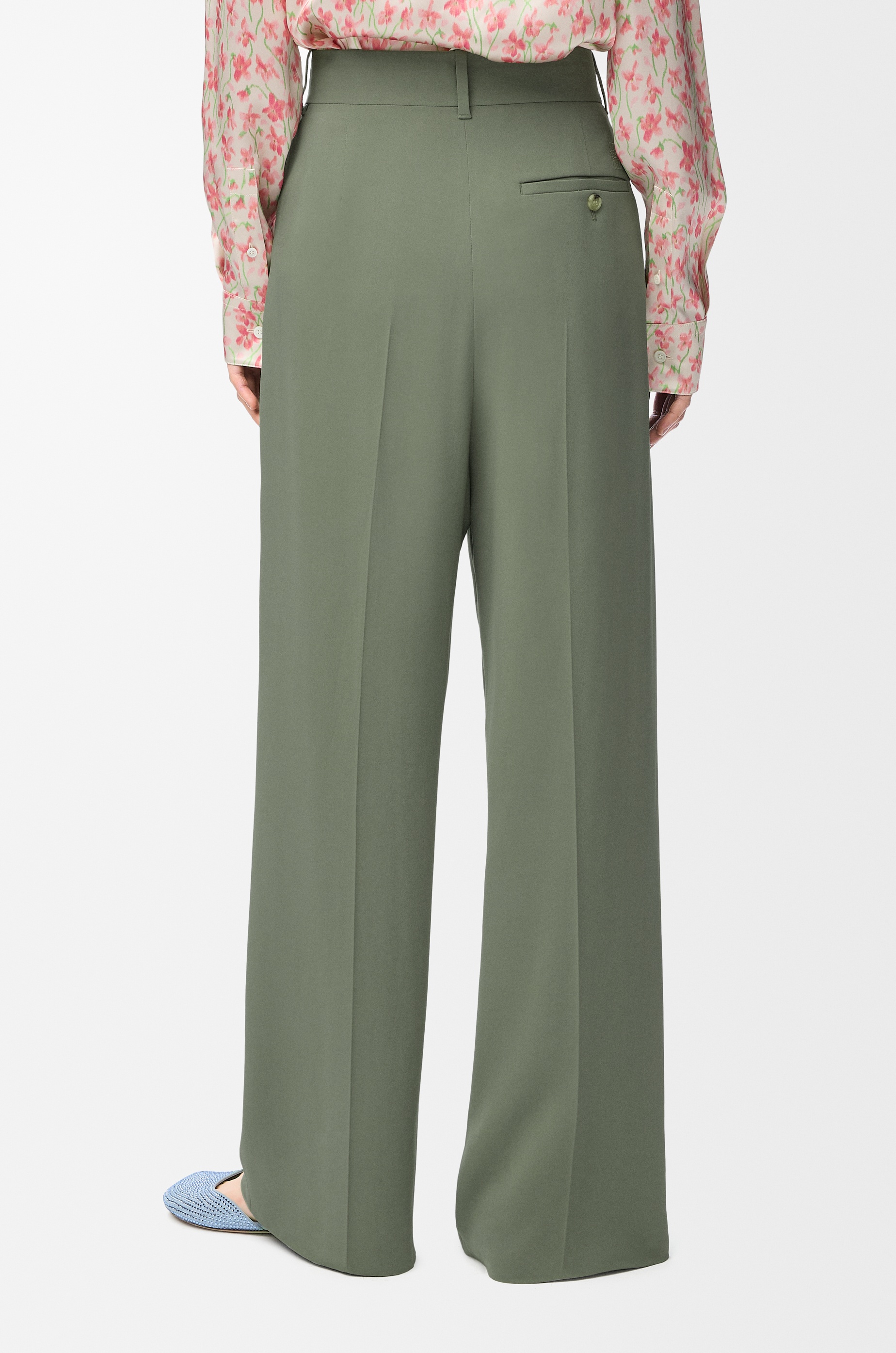 Trousers in stretch viscose - 4