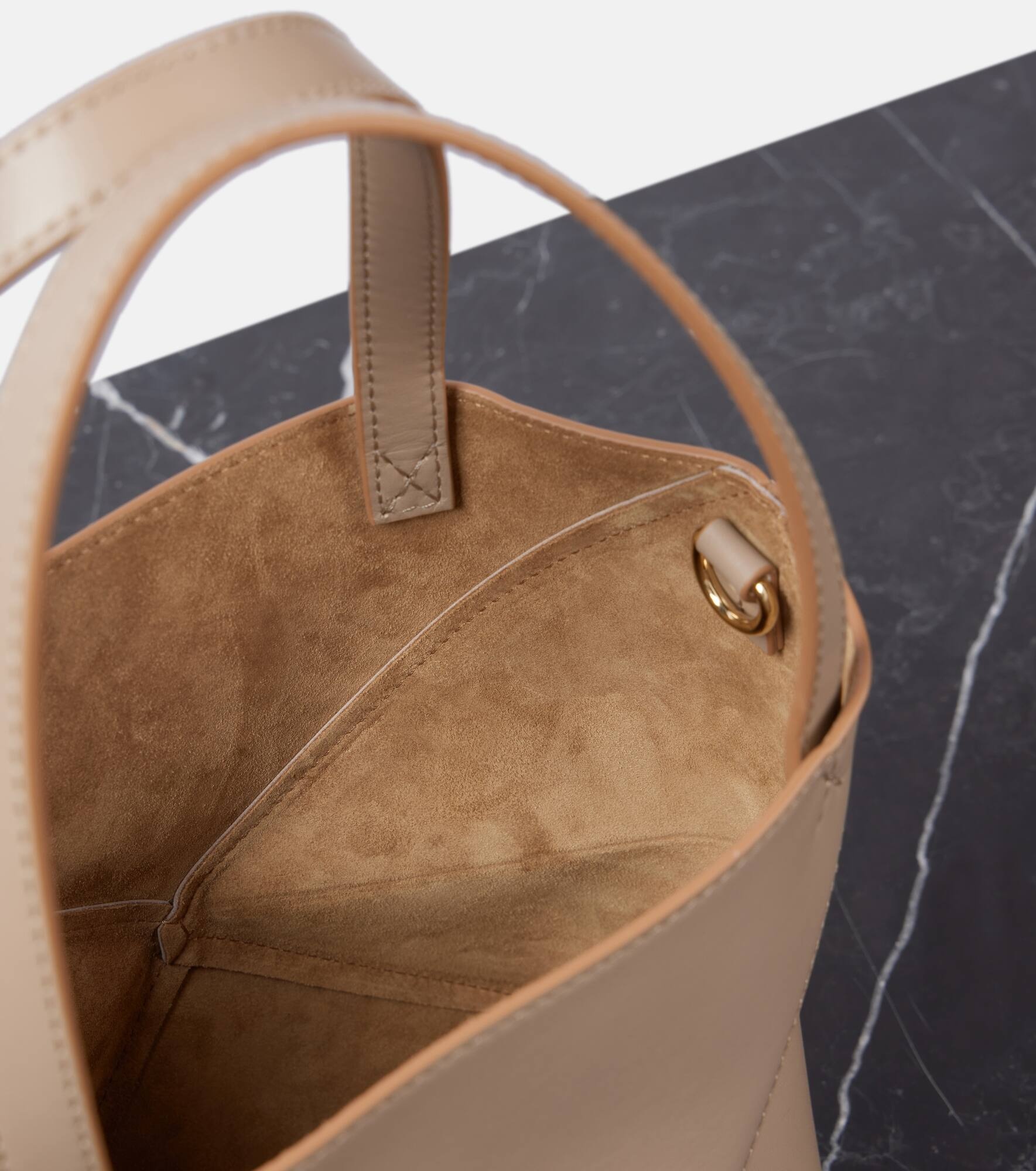 Puzzle Fold Mini leather tote bag - 3