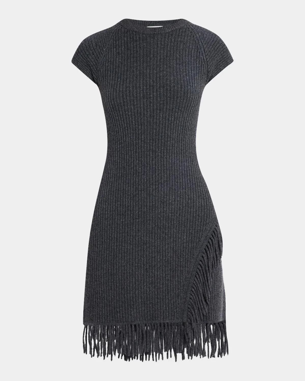 Margot Knit Fringe Mini Dress - 1