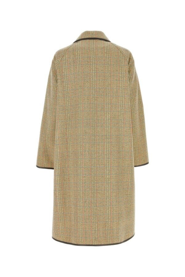 コート Bottega Veneta Embroidered stretch wool blend coat Bottega Veneta Embroidered wool blend coat | gebnegozionline