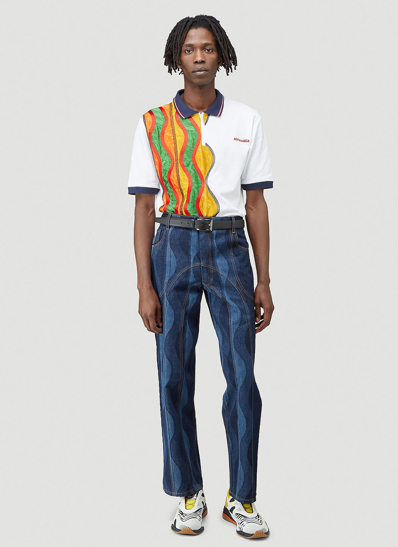 Ahluwalia Wave Polo Shirt outlook