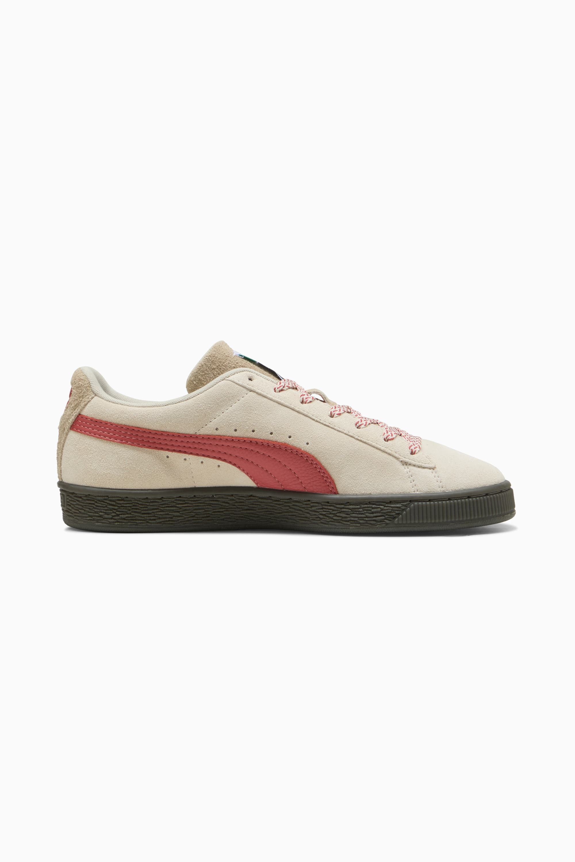 Suede Fuzzy Sneakers - 7