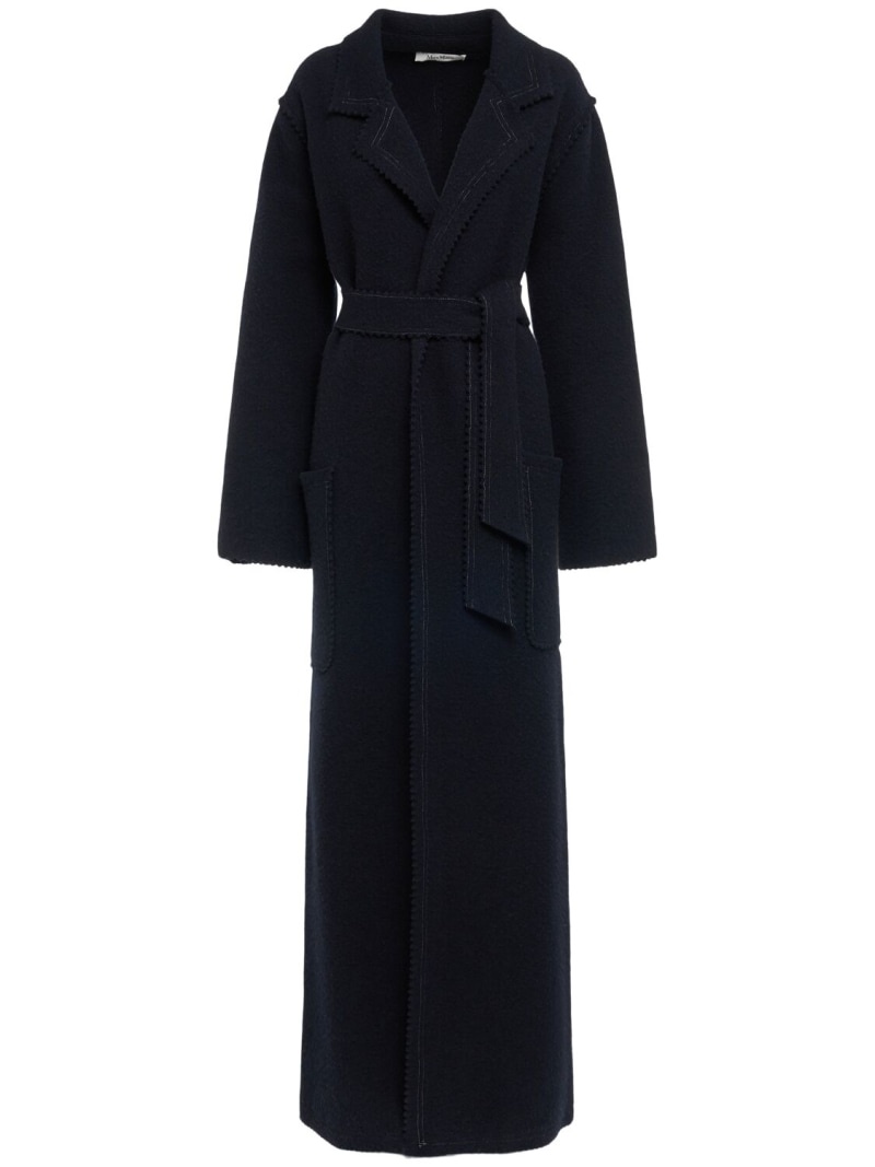 Max Mara Jene wool & cashmere long coat | luisaviaroma