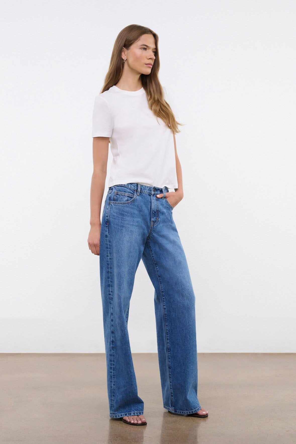 STAUD GUS RELAXED JEAN VINTAGE WASH - 3