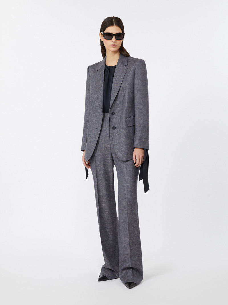Max Mara HODEIDA Wool-blend twill blazer outlook