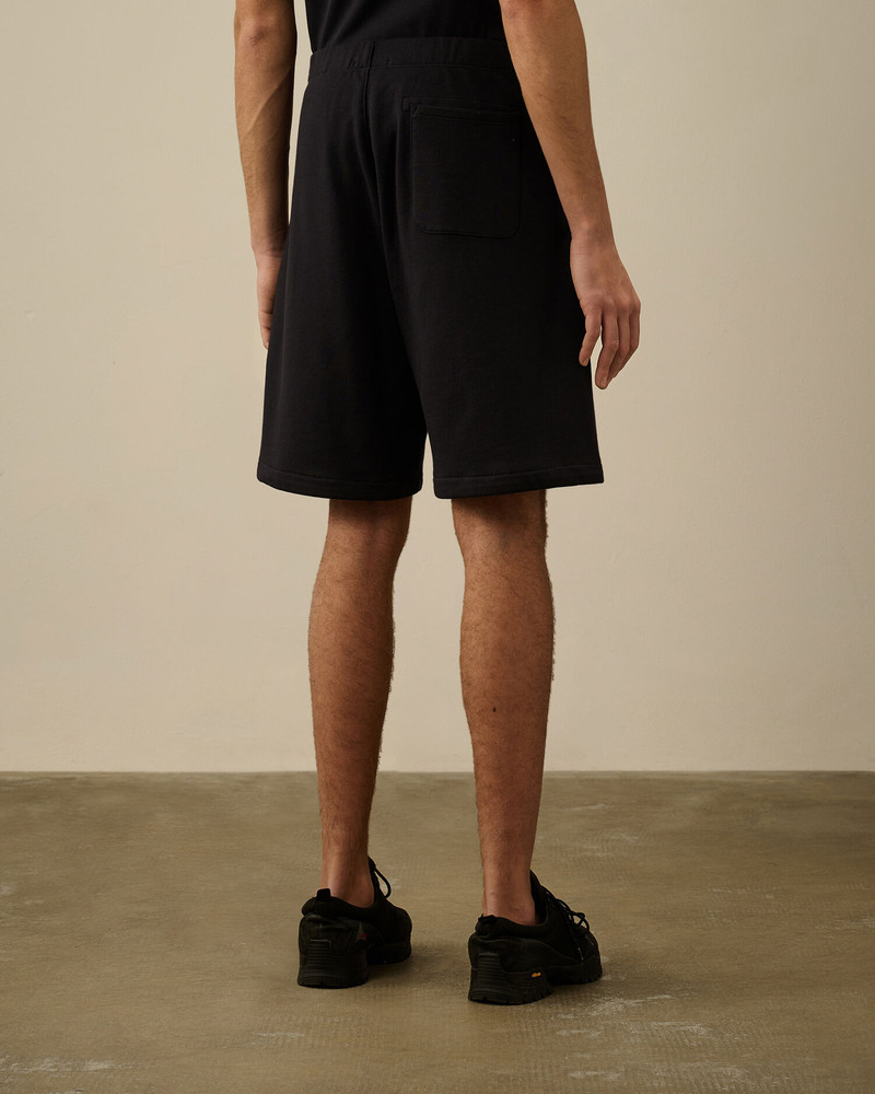 Diagonal Raised Fleece Logo Shorts 4