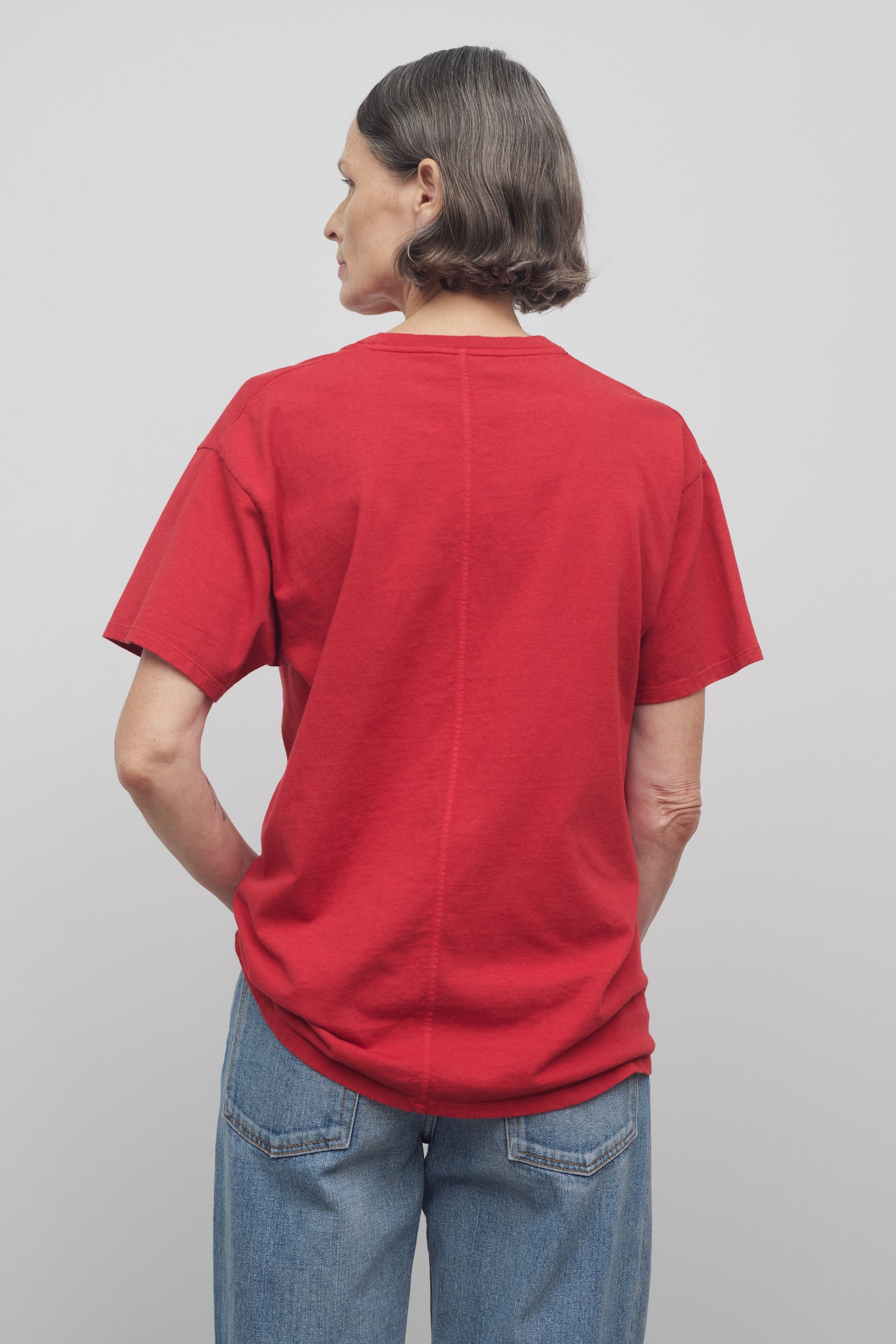 Ash Top in Cotton and Silk - 5