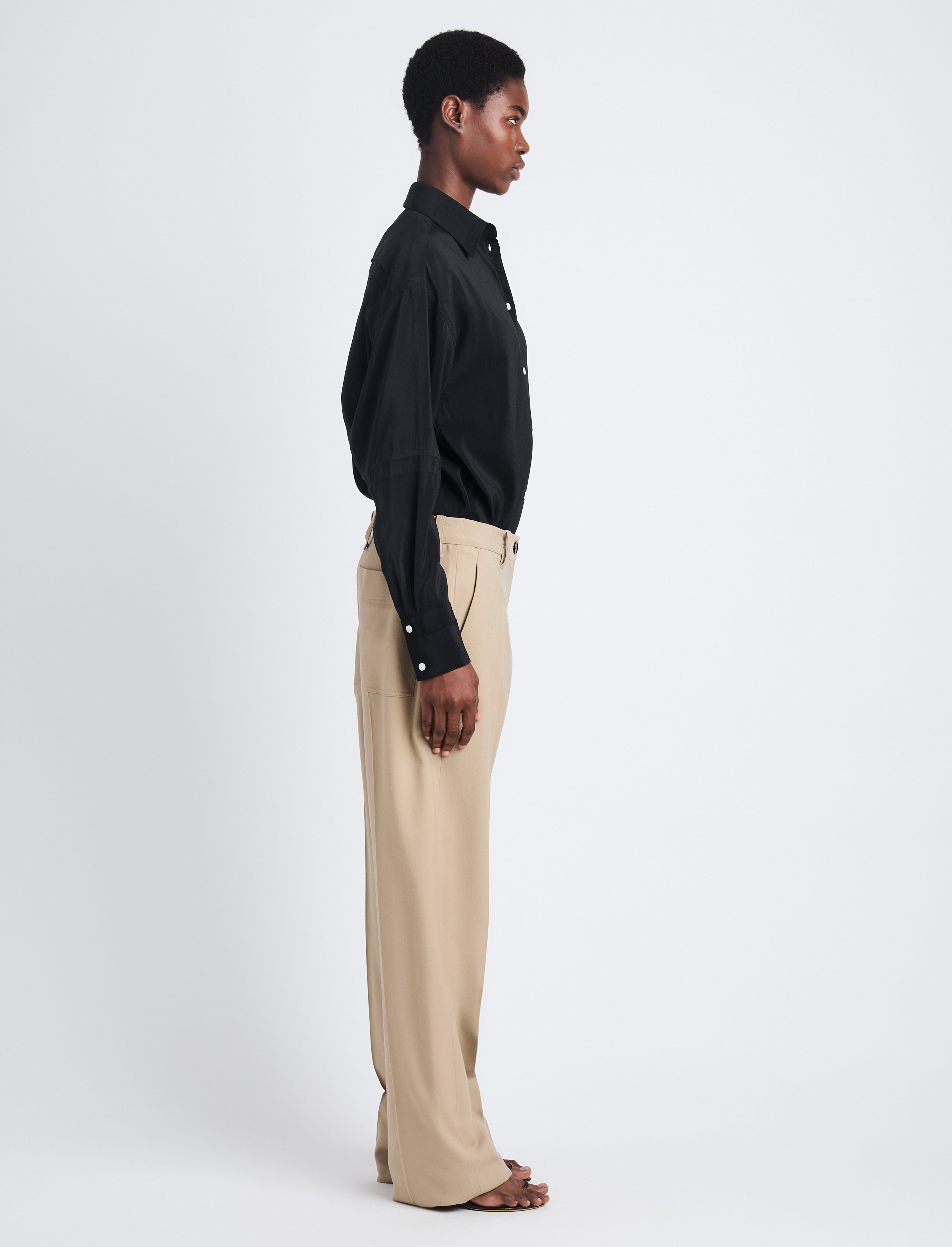 Otis Pant in Viscose Wool - 3