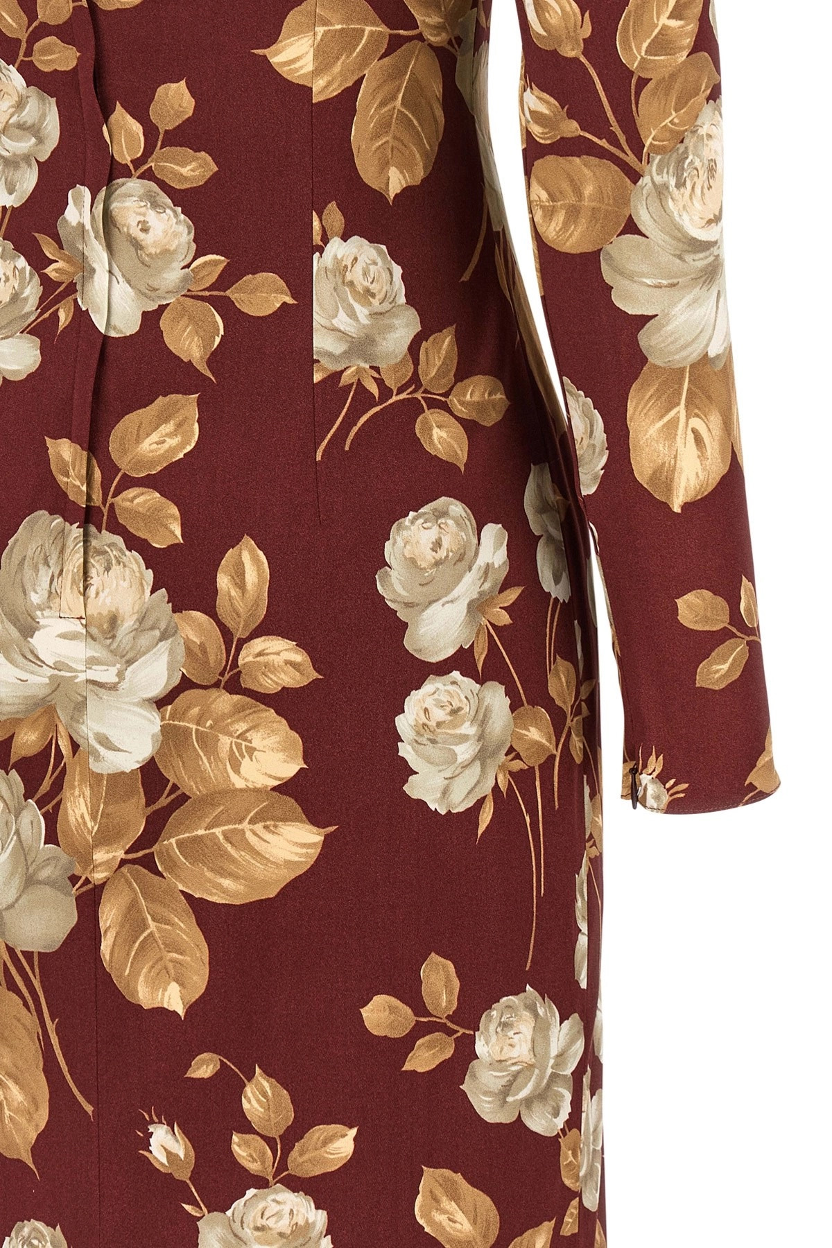 Rose print dress - 5