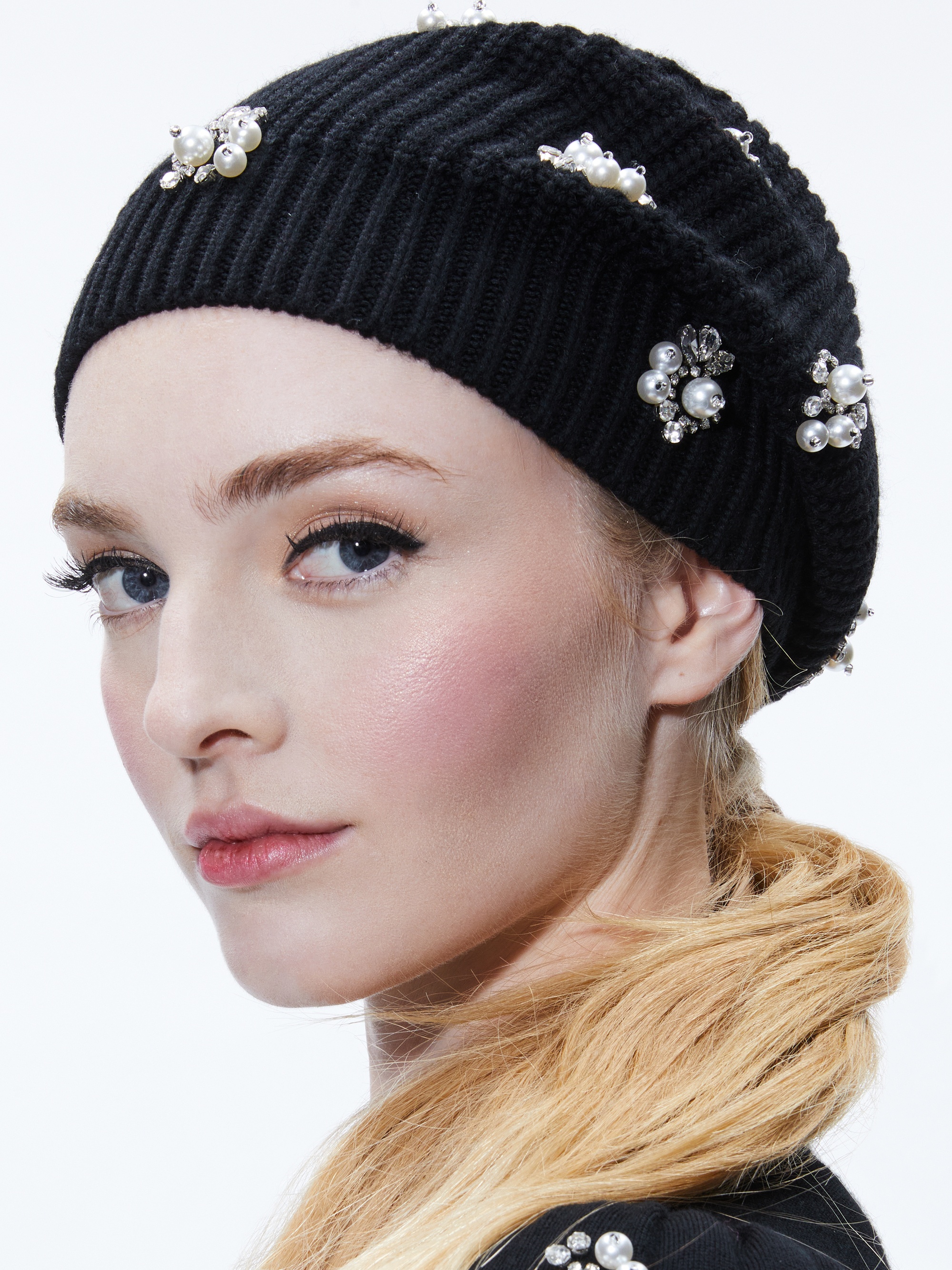 CHIRA SLOUCHY EMBELLISHED HAT - 2