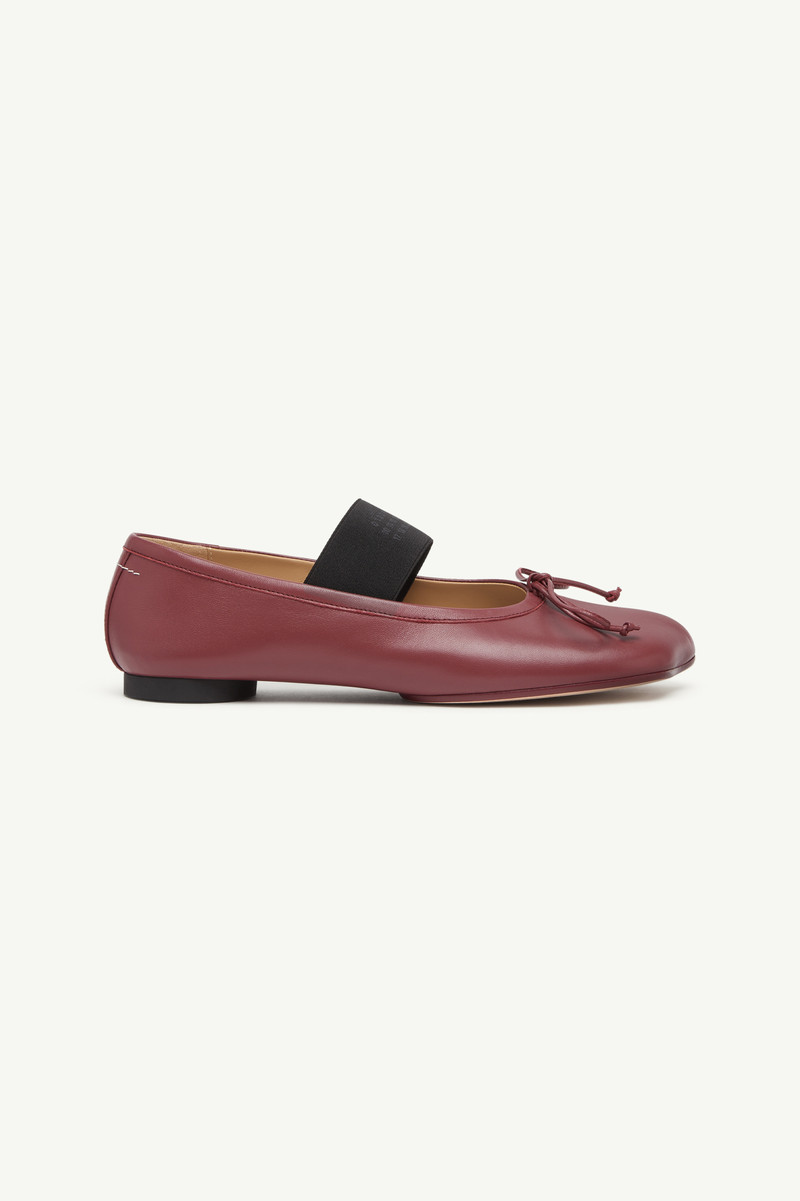 MM6 Maison Margiela Anatomic Numeric Ballerinas outlook