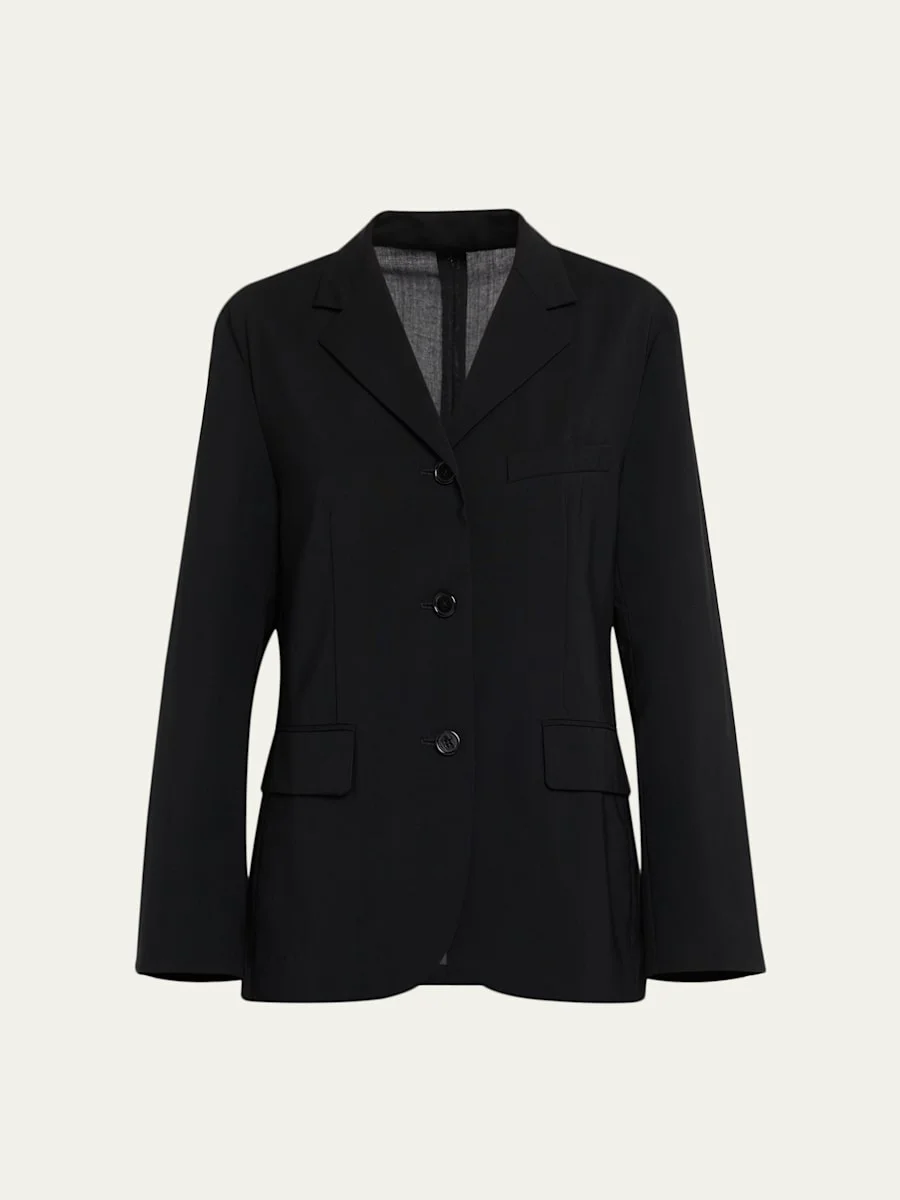 Relaxed Wool Sporting Coat - 1
