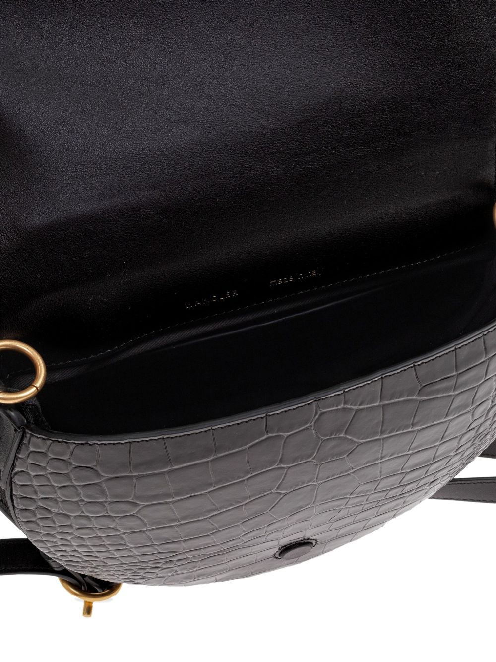 Kate crocodile-embossed shoulder bag - 4