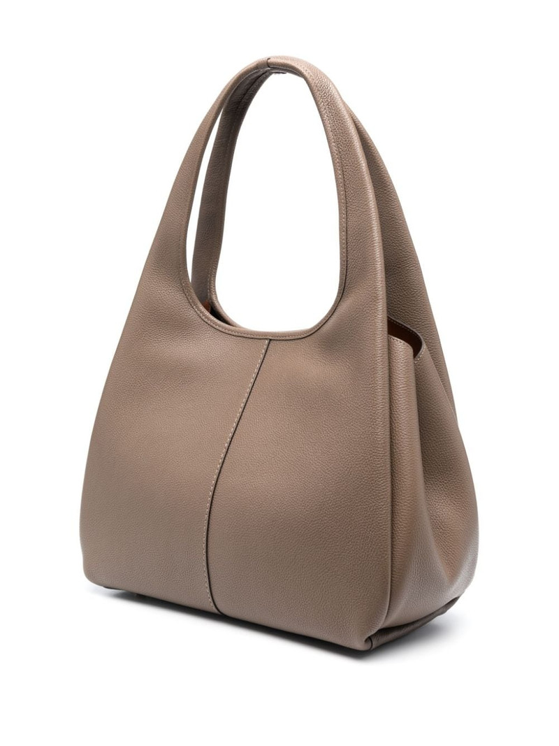Lana pebbled-leather tote bag 3