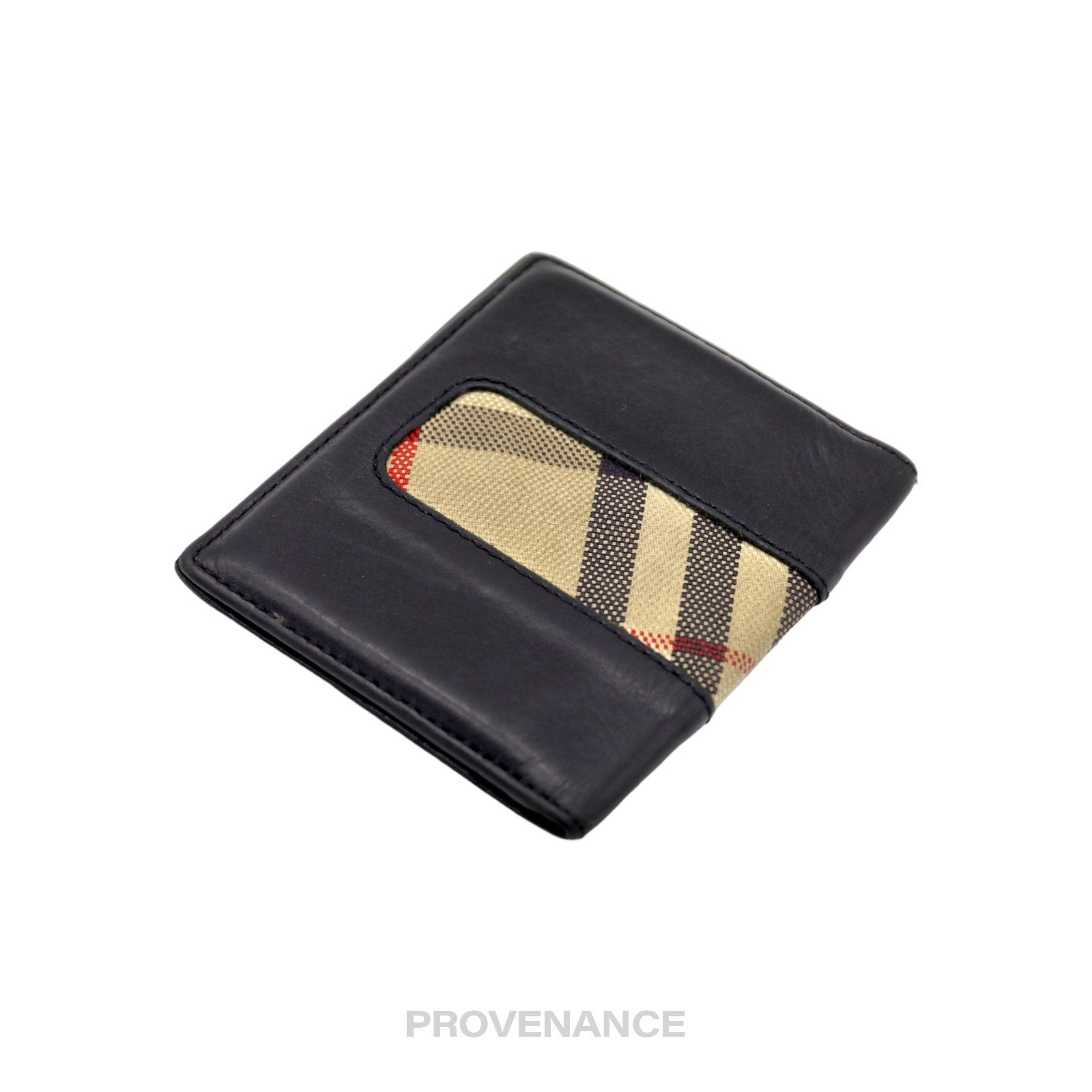 Burberry Pocket Organizer Wallet - Black Vintage Check - 4