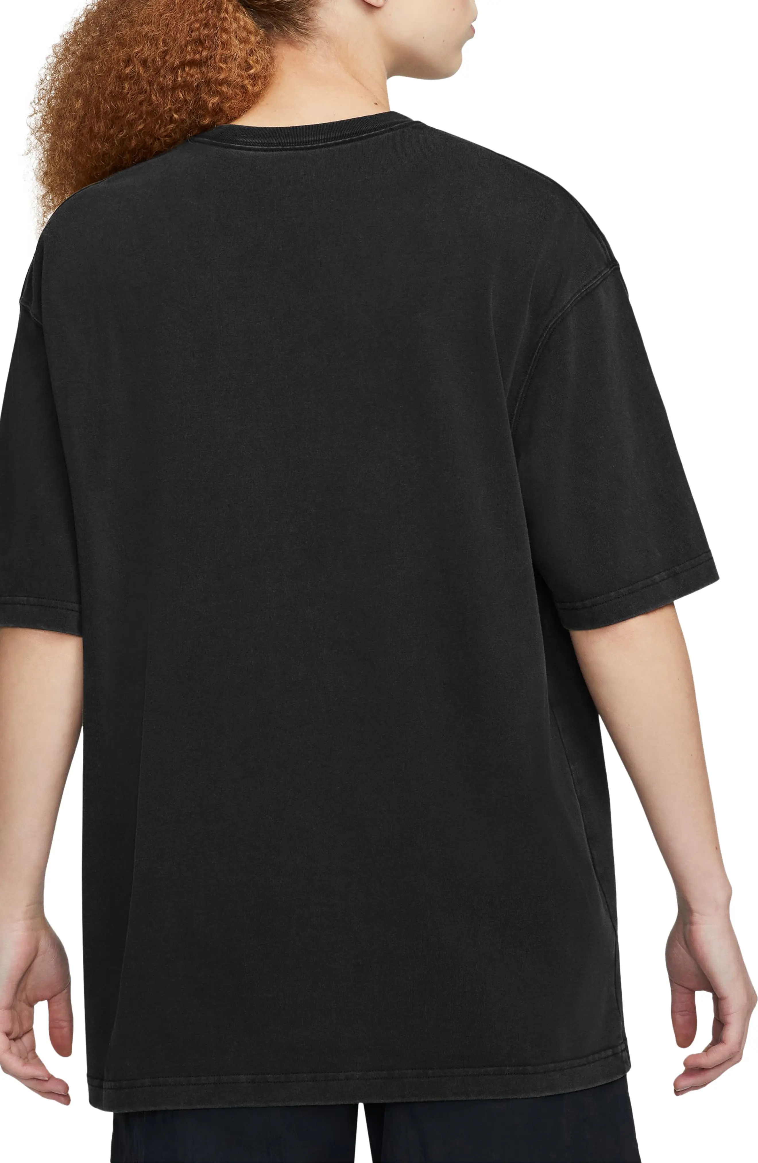 Heritage What Goes Up Oversize Graphic T-Shirt in Black/Off Noir - 2