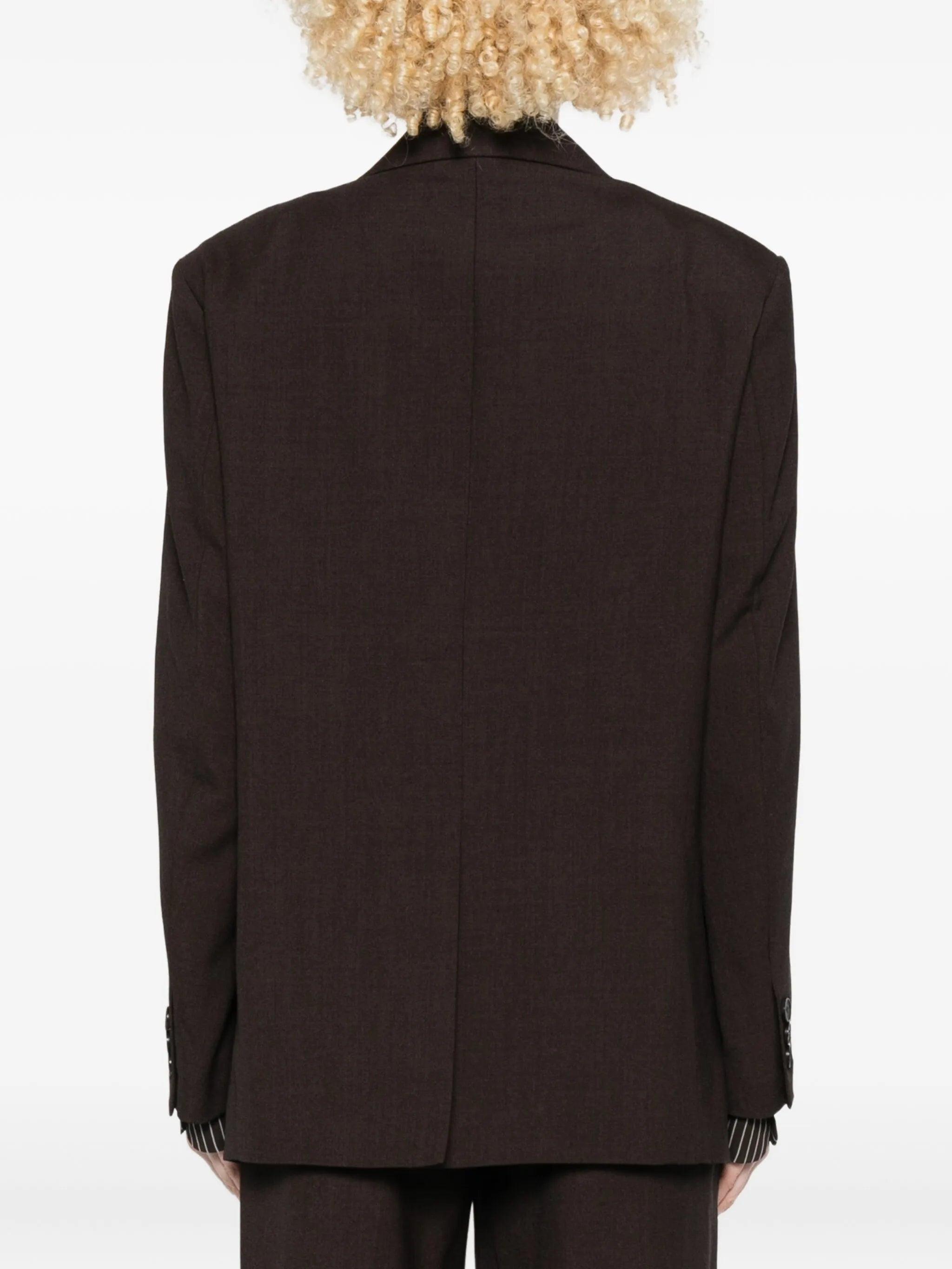 Low Classic Single-button Blazer - 3