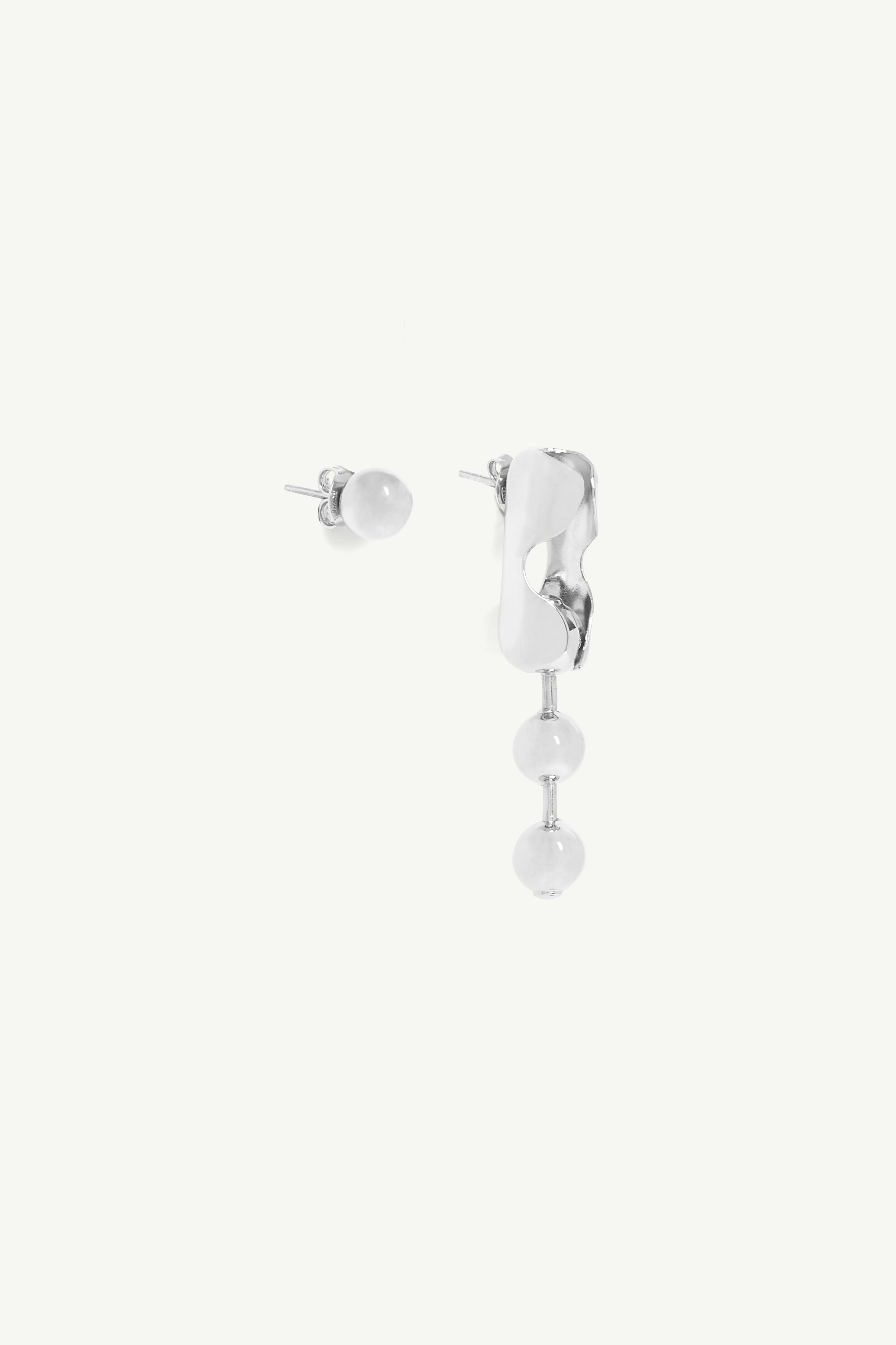 Military ball earrings - 2