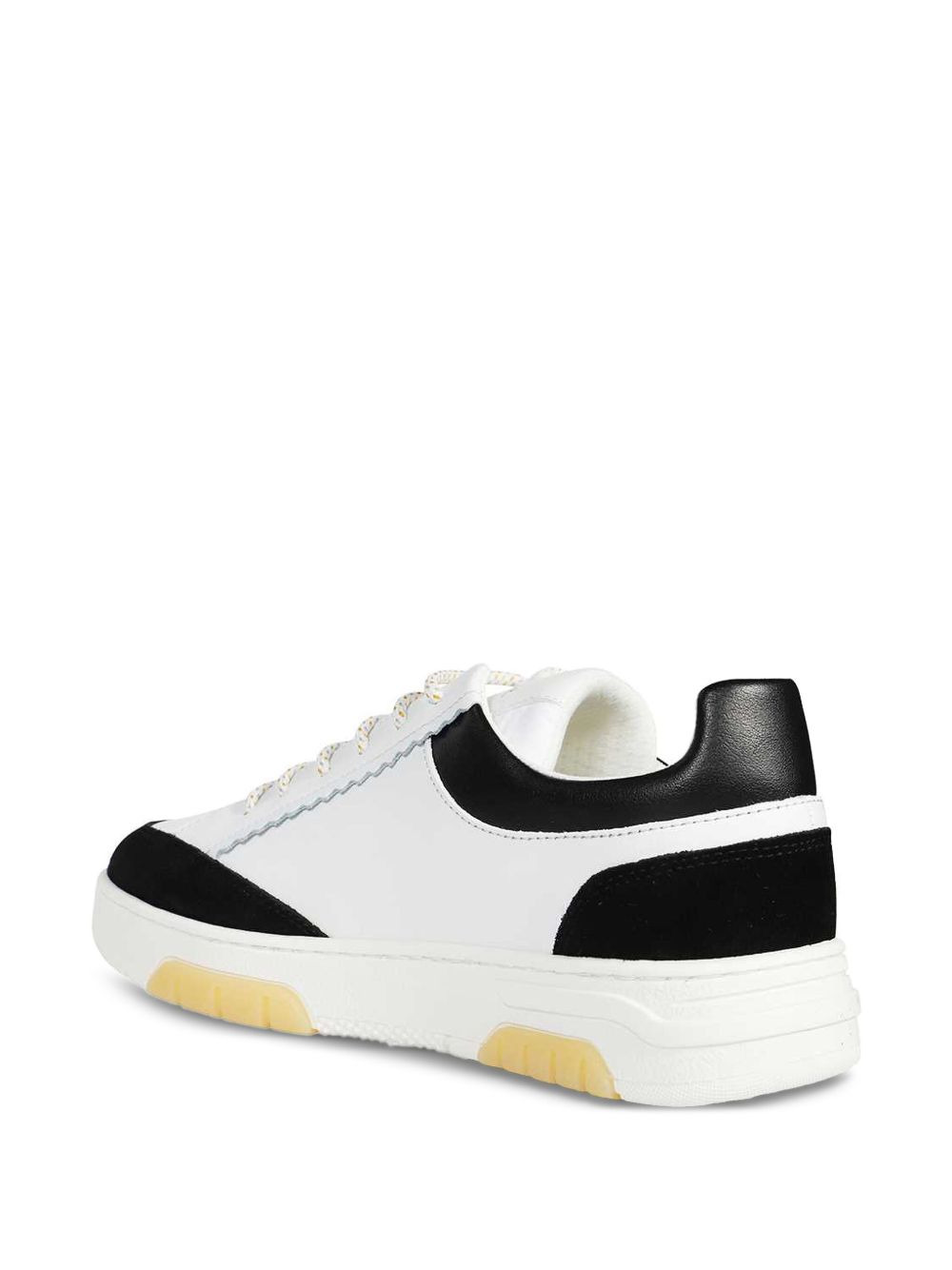 Orlaya leather logo-detail sneakers - 3